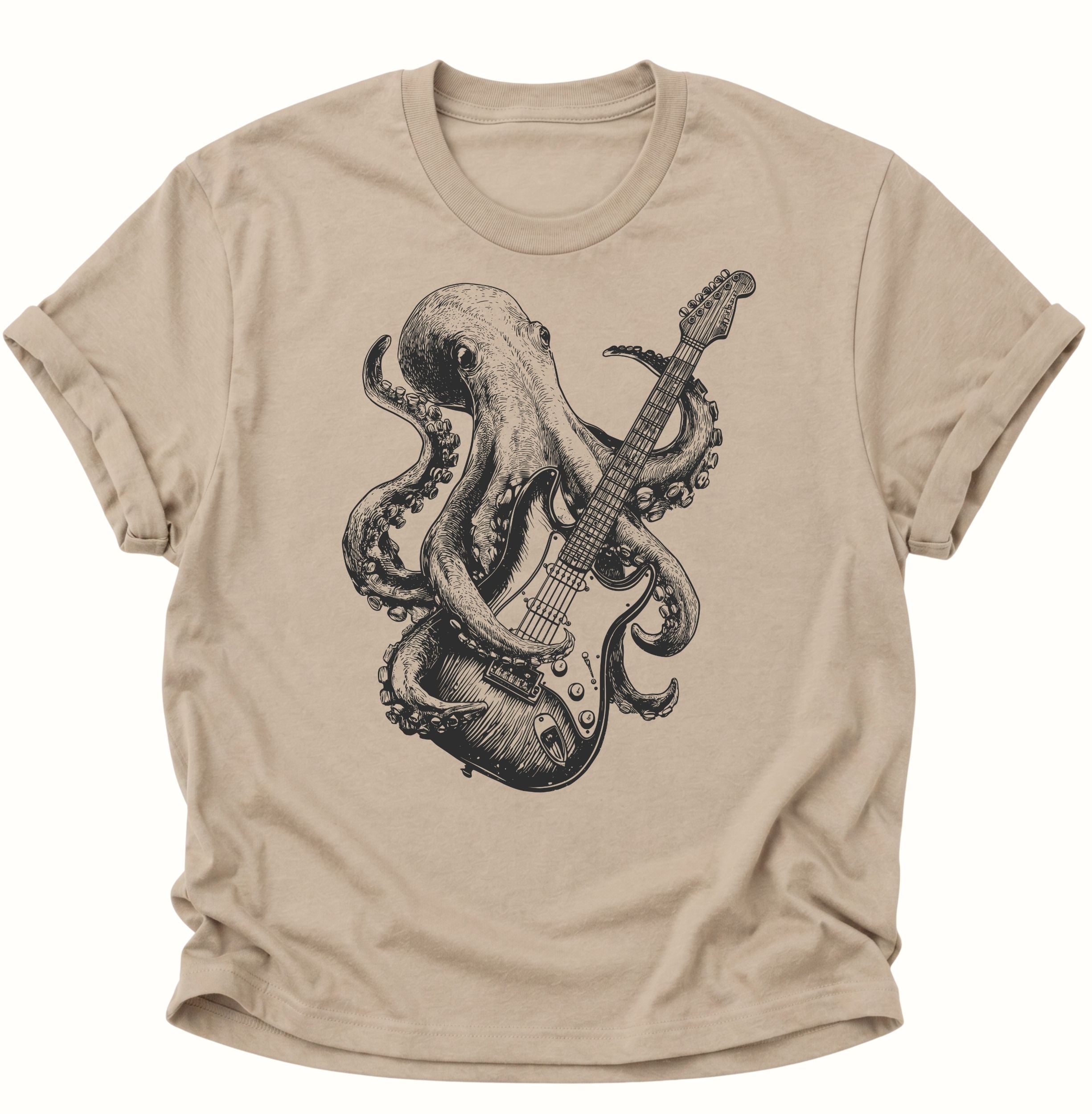 Kraken Guitars Musician Unisex T-Shirt