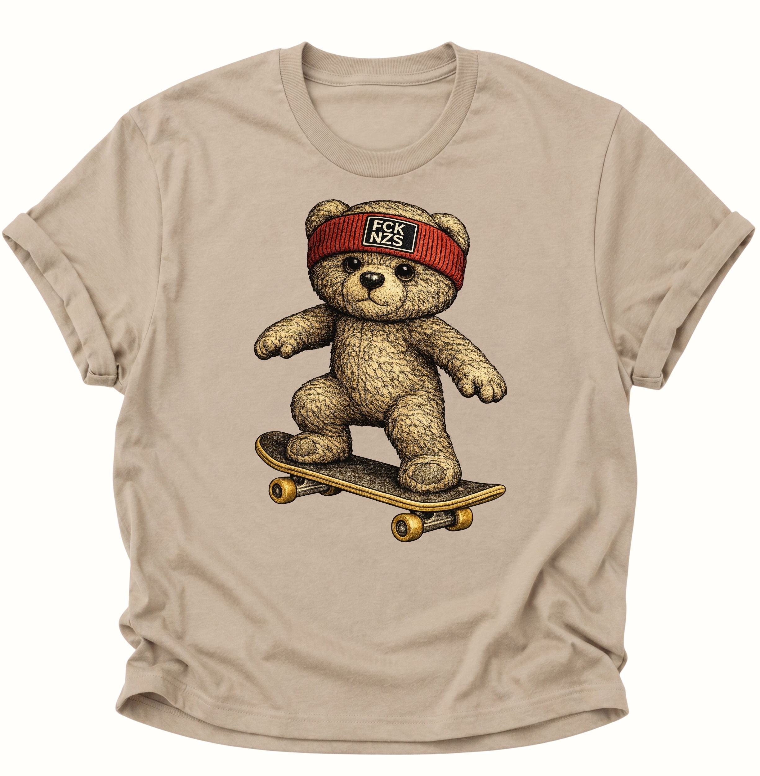 FCK NZS Skater Teddy Unisex T-Shirt