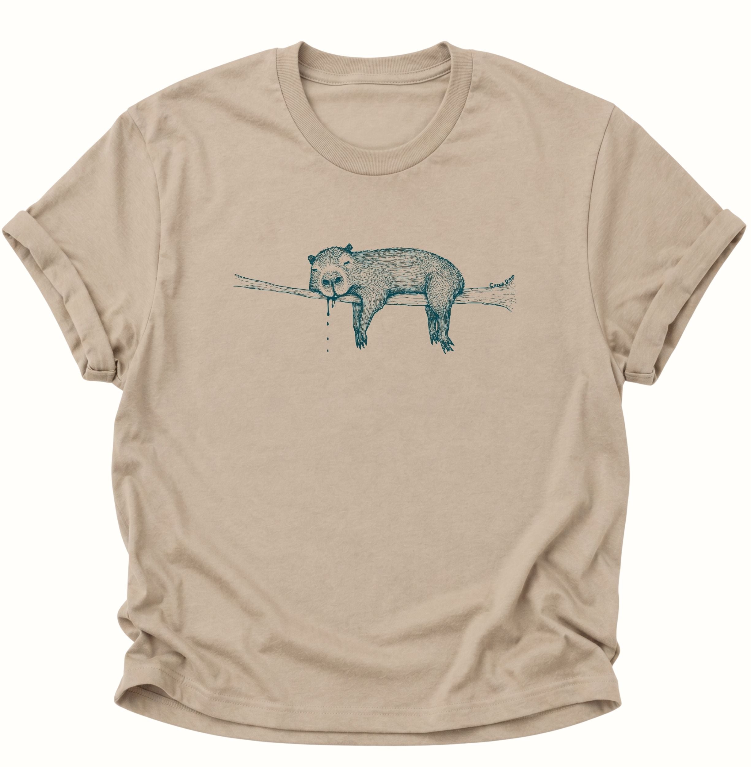 Carpe Diem Capybara Unisex T-Shirt