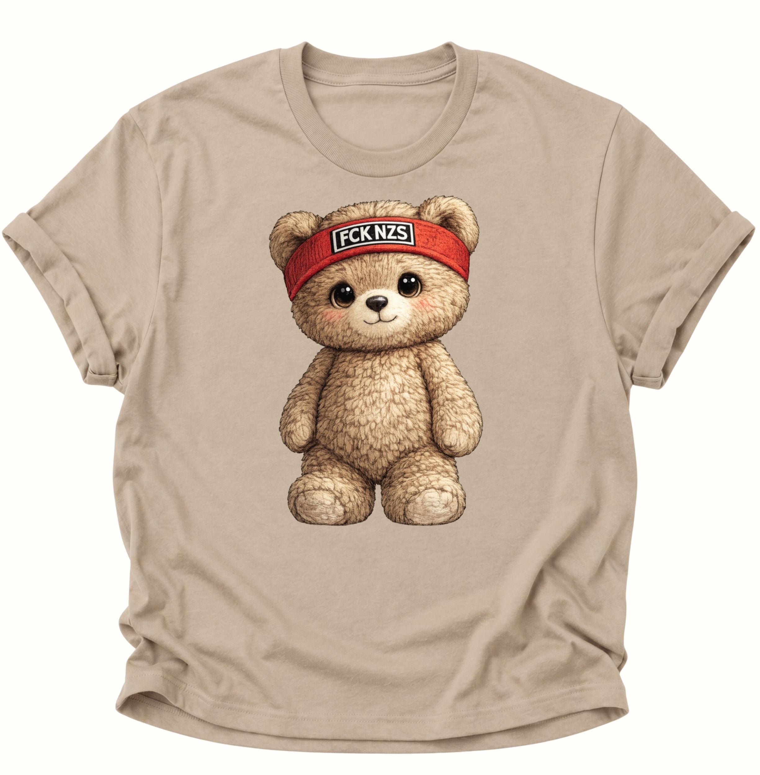 Cute Teddy FCK NZS Unisex T-Shirt
