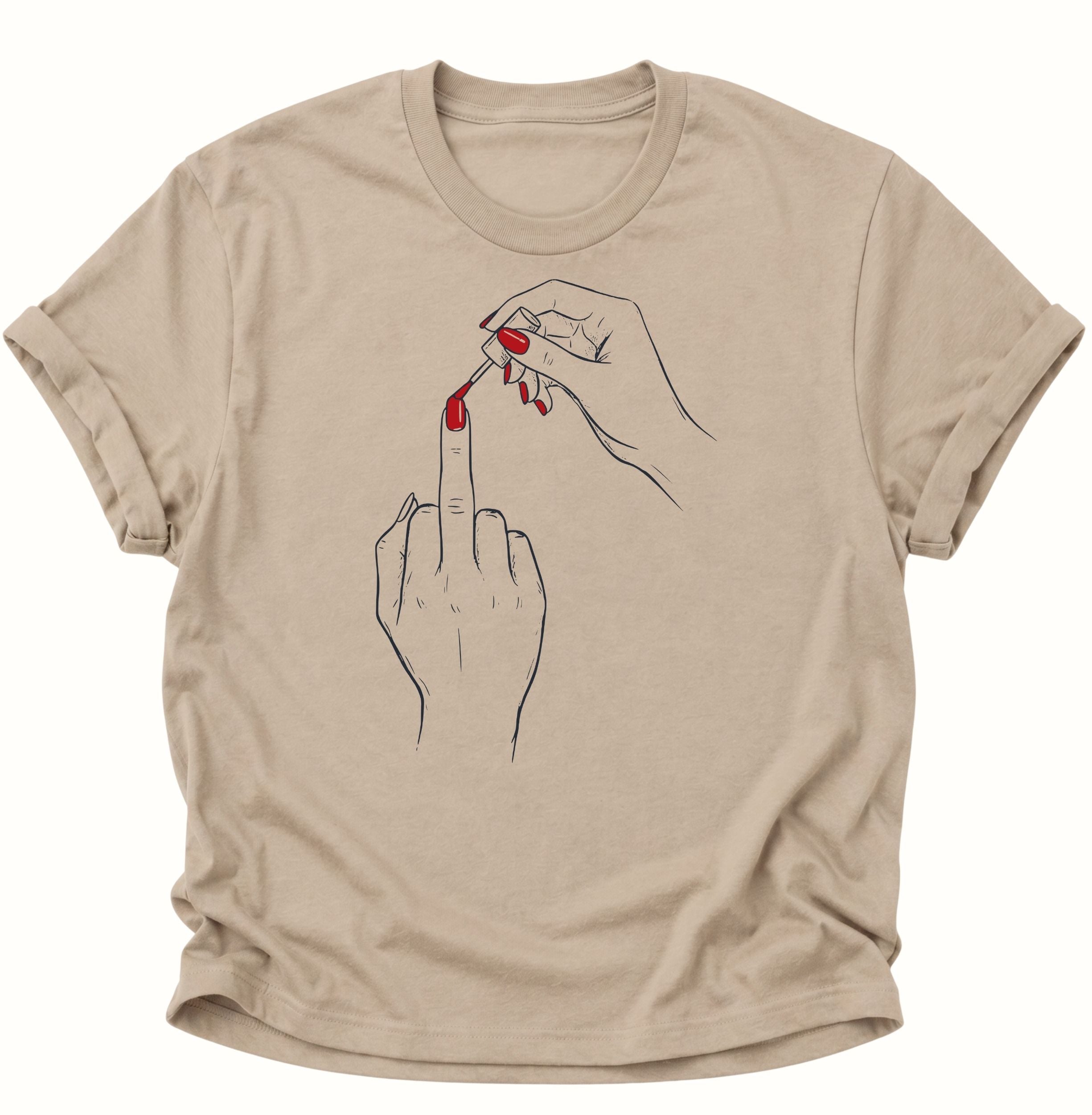 Middle Finger Unisex T-Shirt