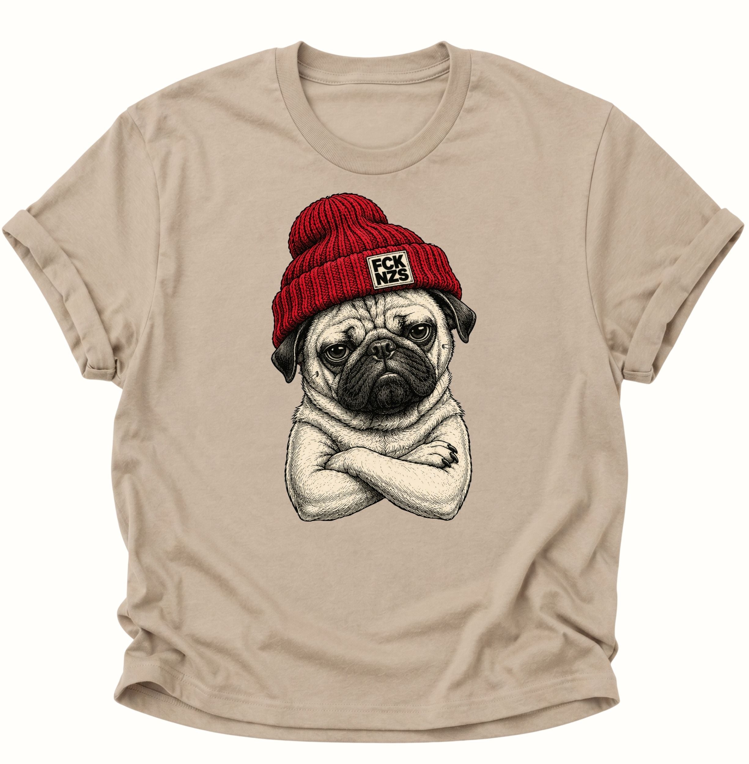 FCK NZS Pug Unisex T-Shirt
