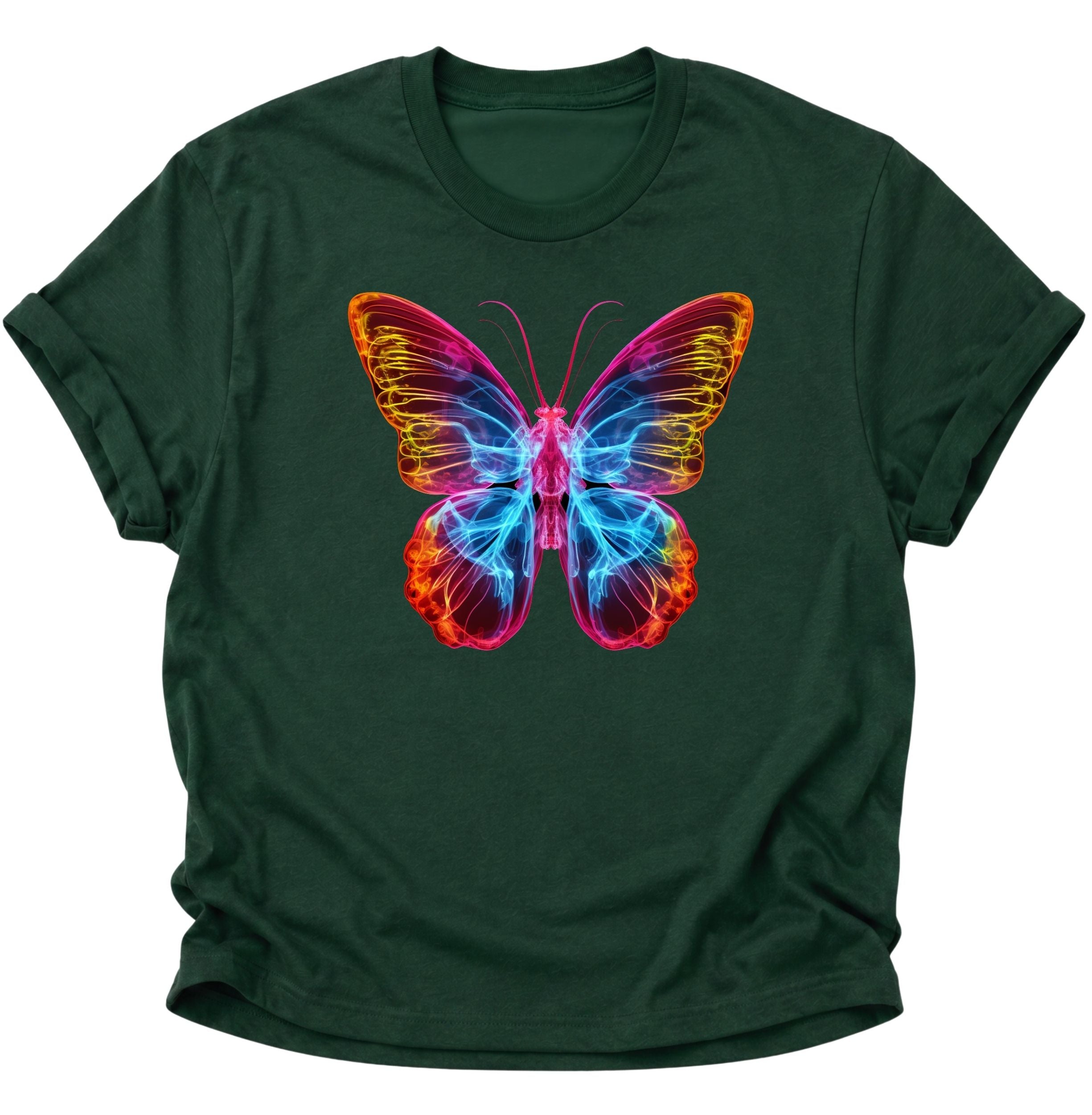 Butterfly Neon Unisex T-Shirt