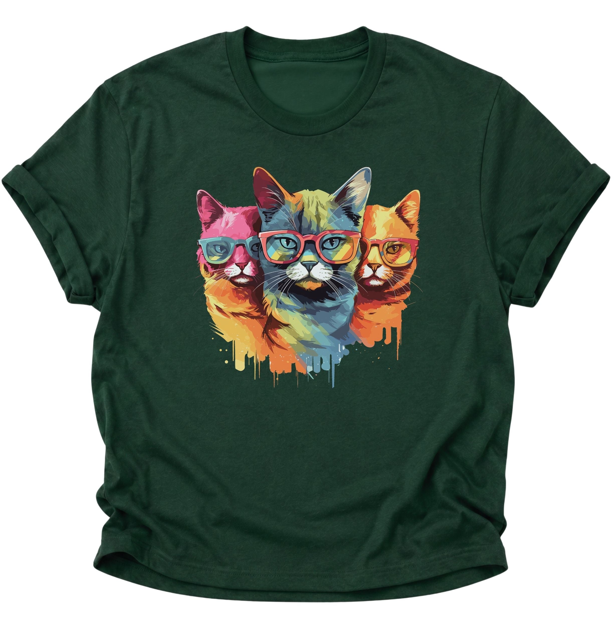 Three Cats Unisex T-Shirt