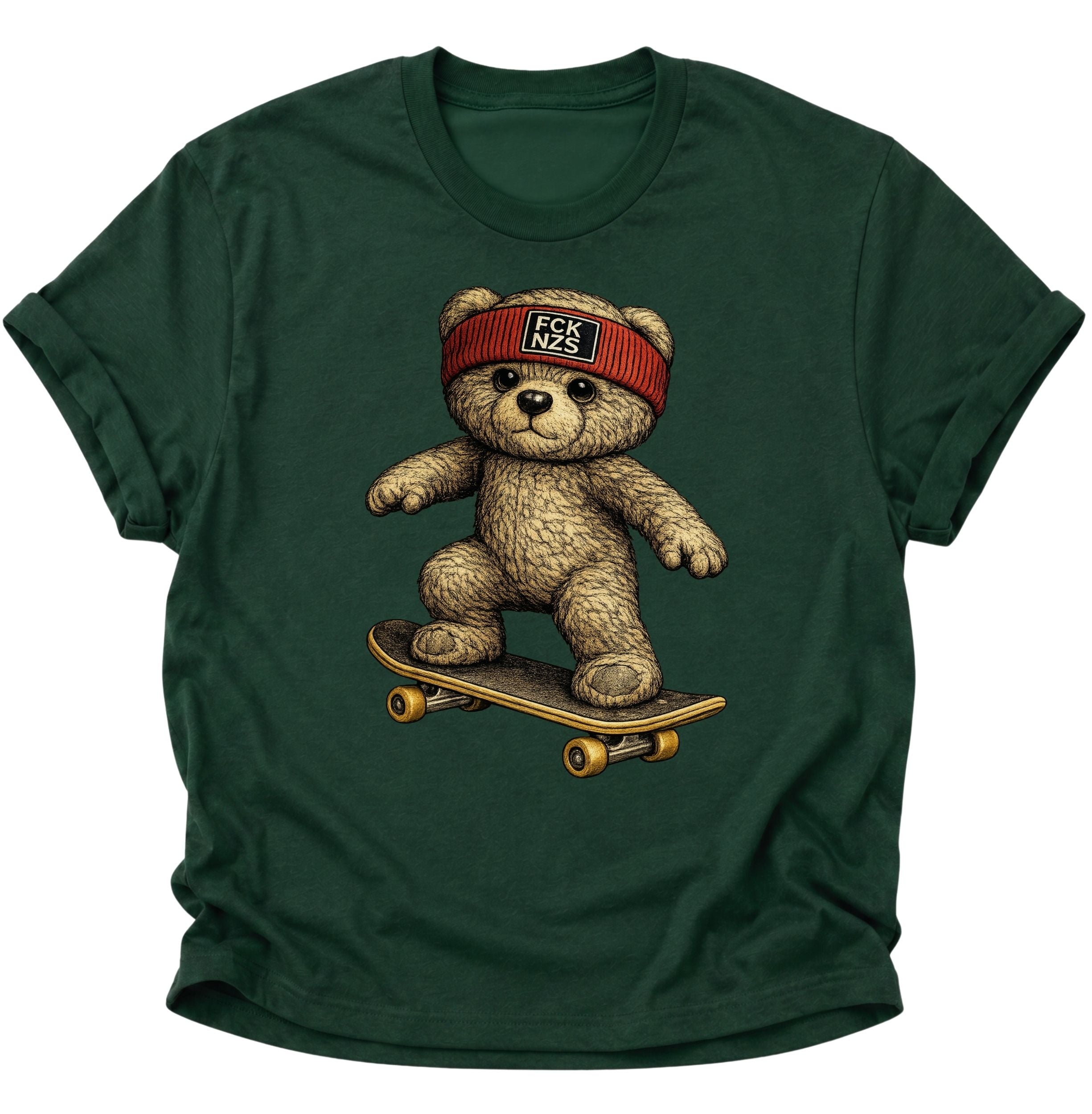 FCK NZS Skater Teddy Unisex T-Shirt