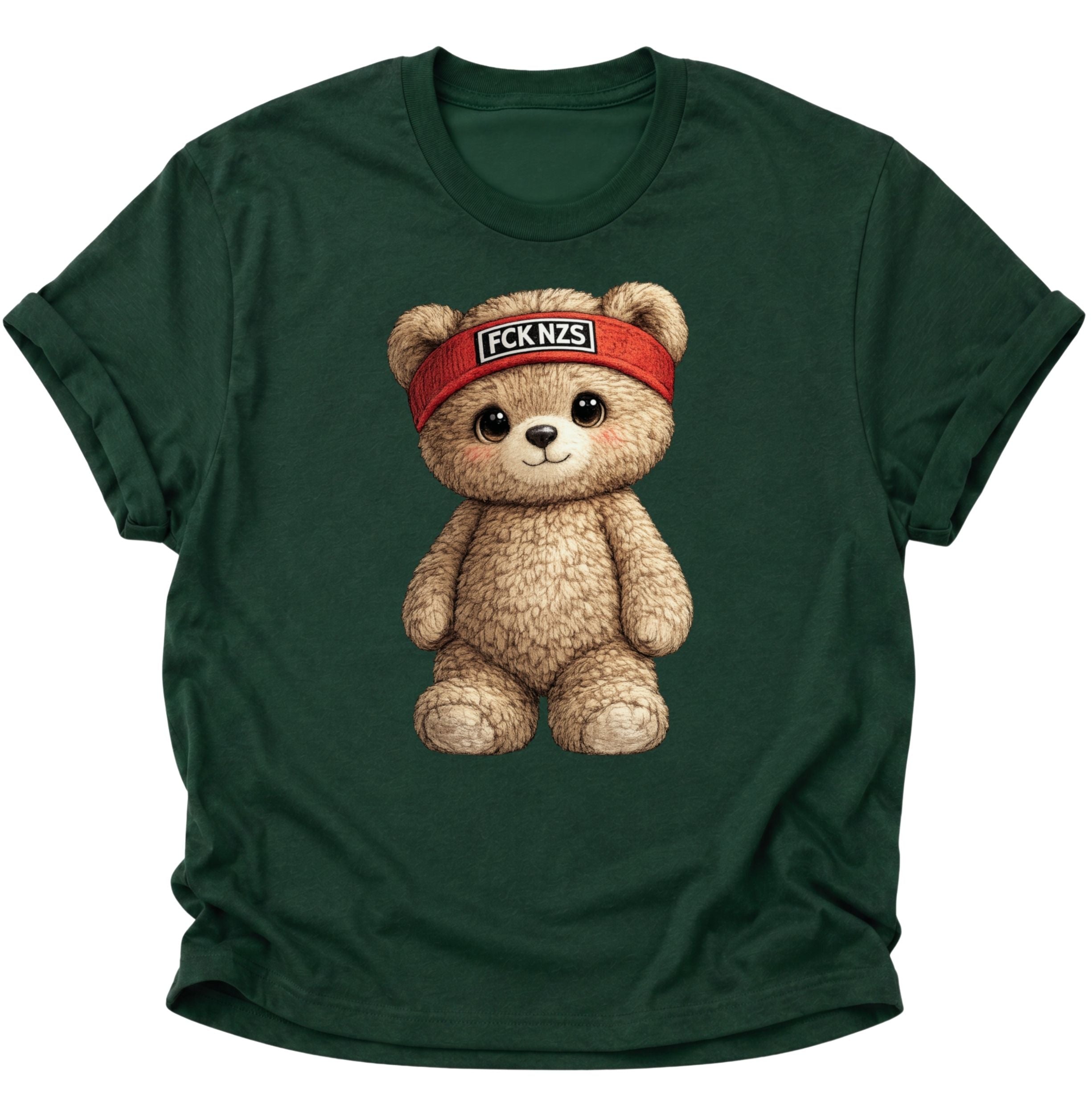 Cute Teddy FCK NZS Unisex T-Shirt