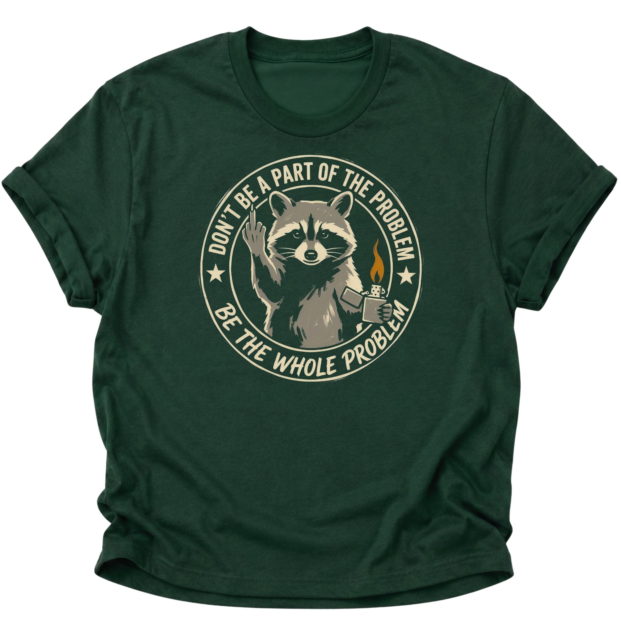 The Whole Problem Raccoon Unisex T-Shirt