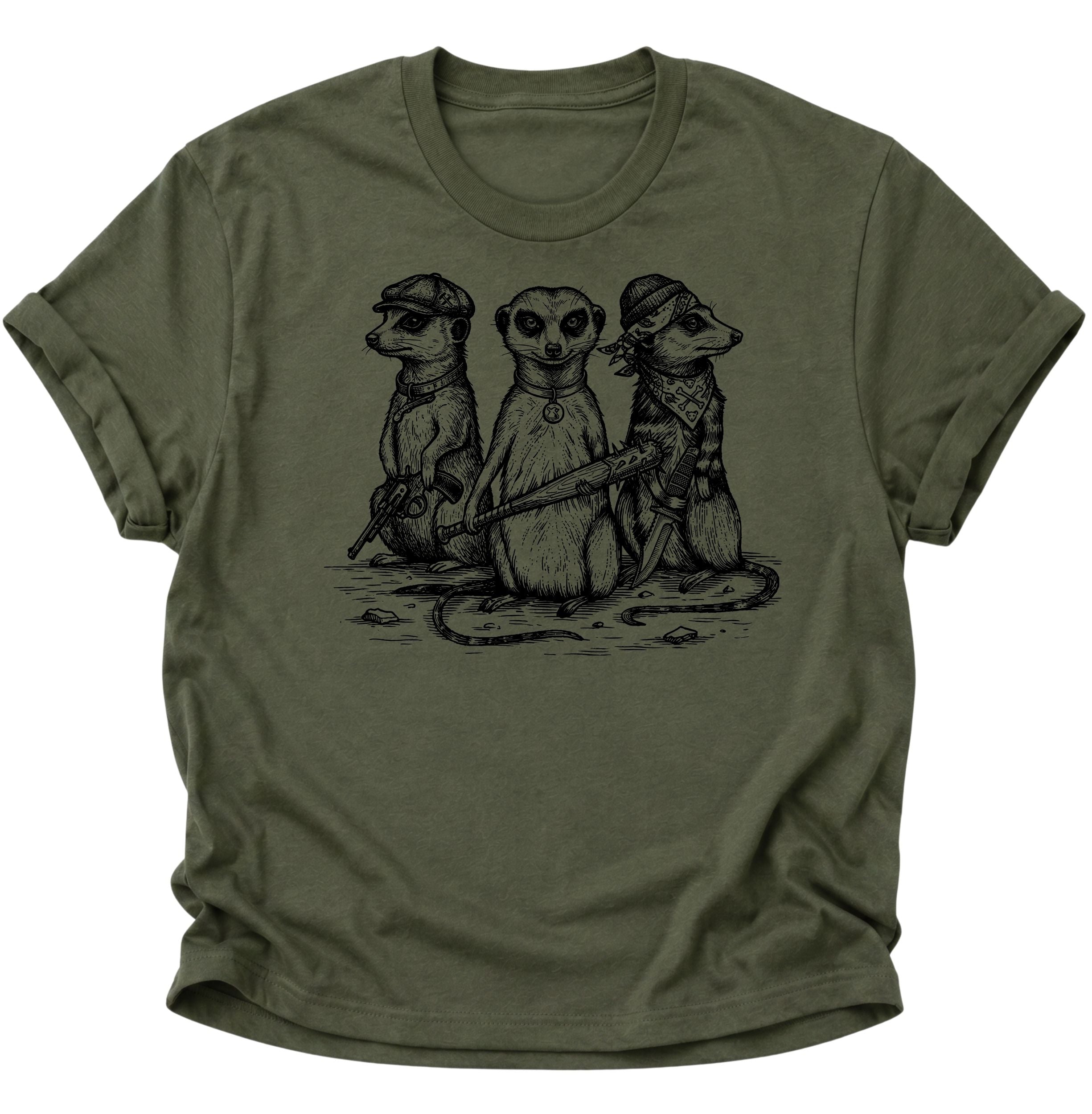 Erdmännchen Gang Unisex T-Shirt