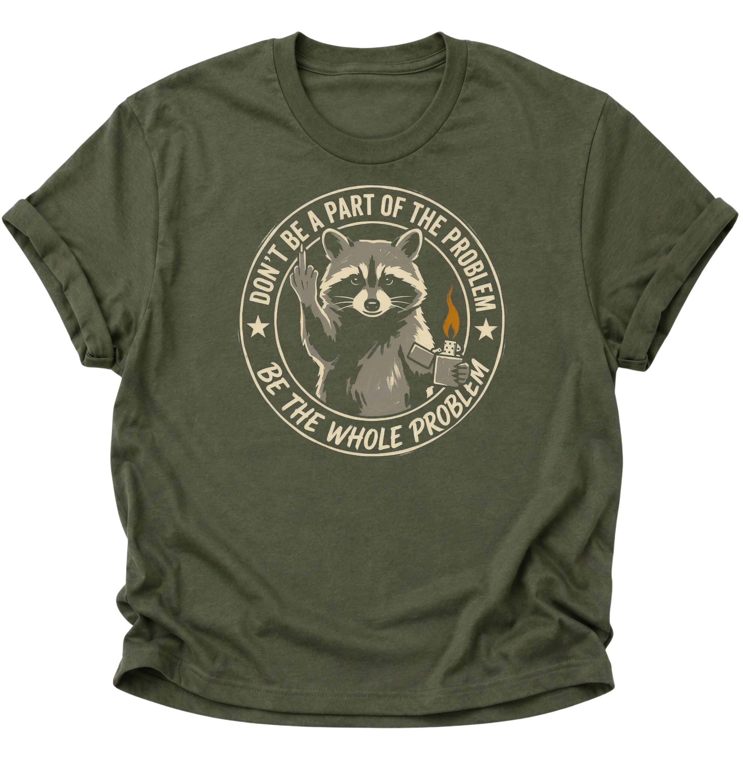 The Whole Problem Raccoon Unisex T-Shirt