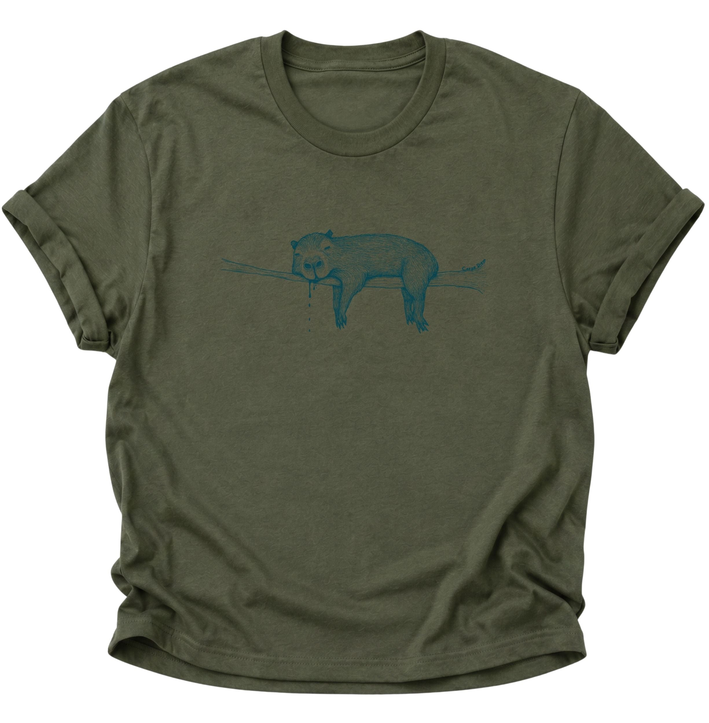 Carpe Diem Capybara Unisex T-Shirt