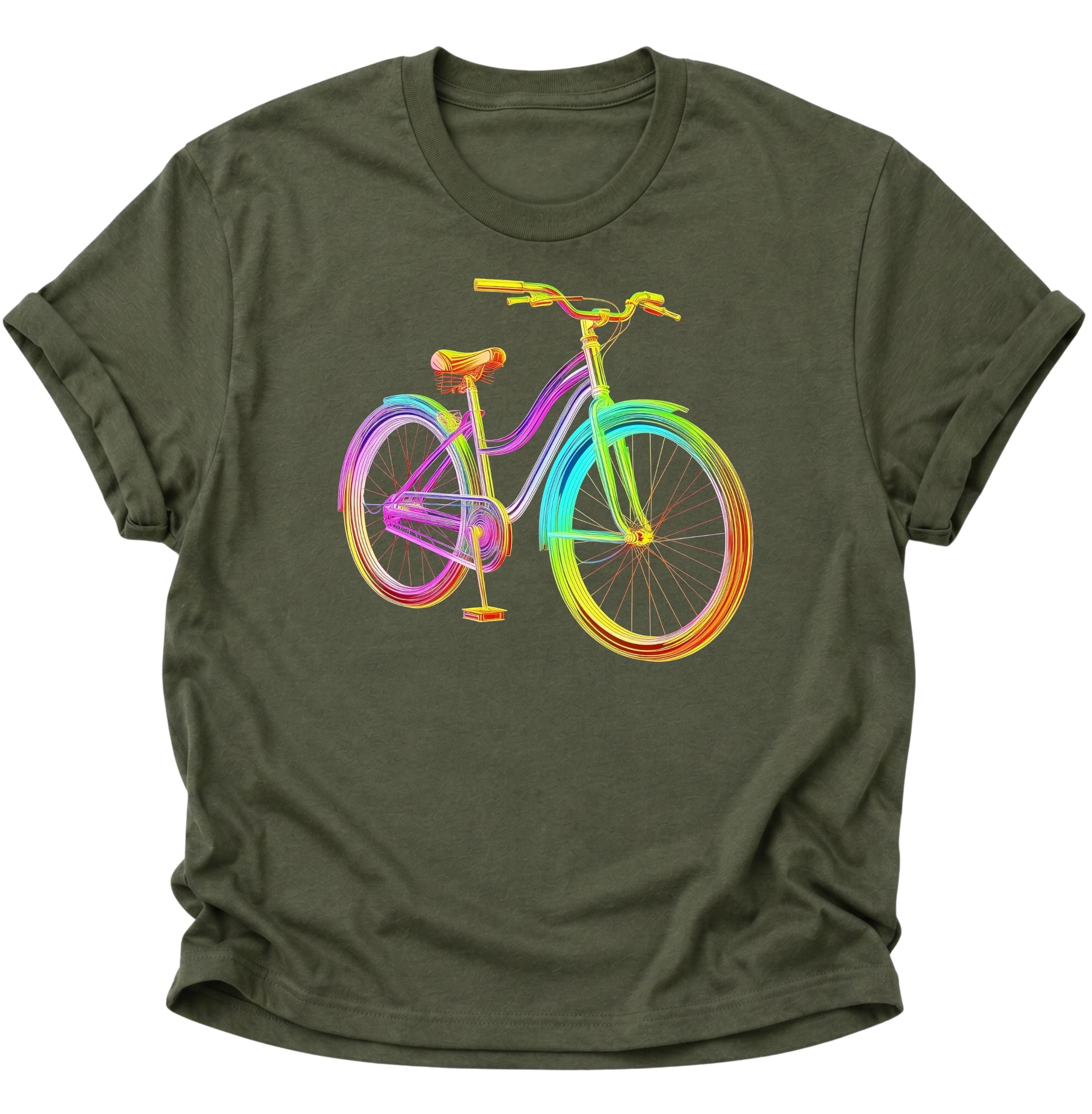 Bicycle Neon Unisex T-Shirt
