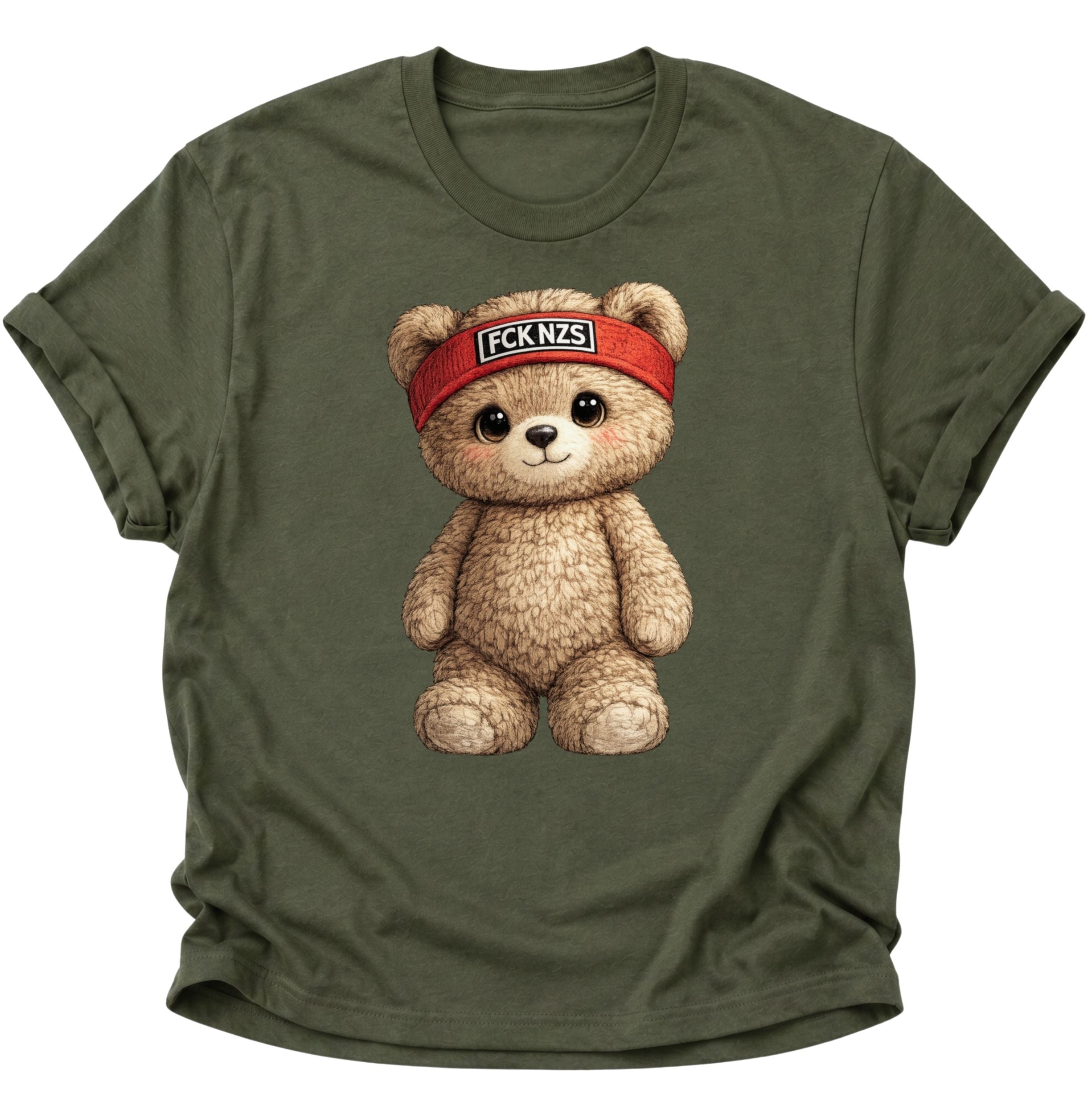 Cute Teddy FCK NZS Unisex T-Shirt
