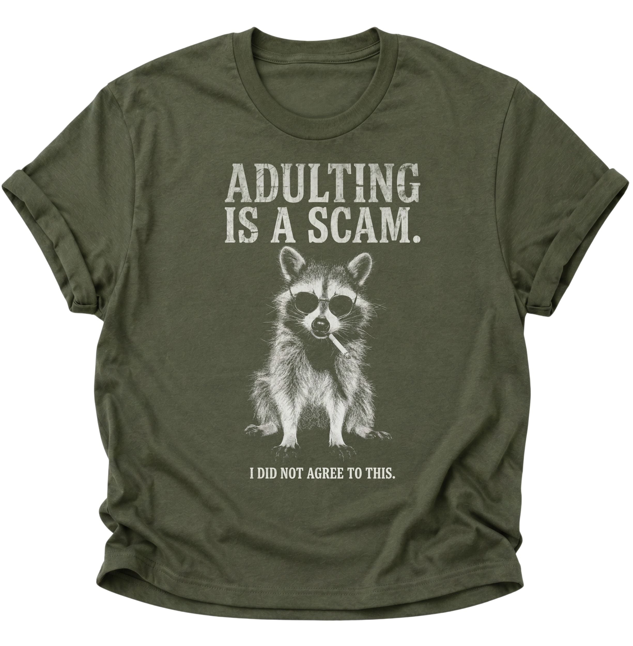 Erwachsen werden Unisex T-Shirt