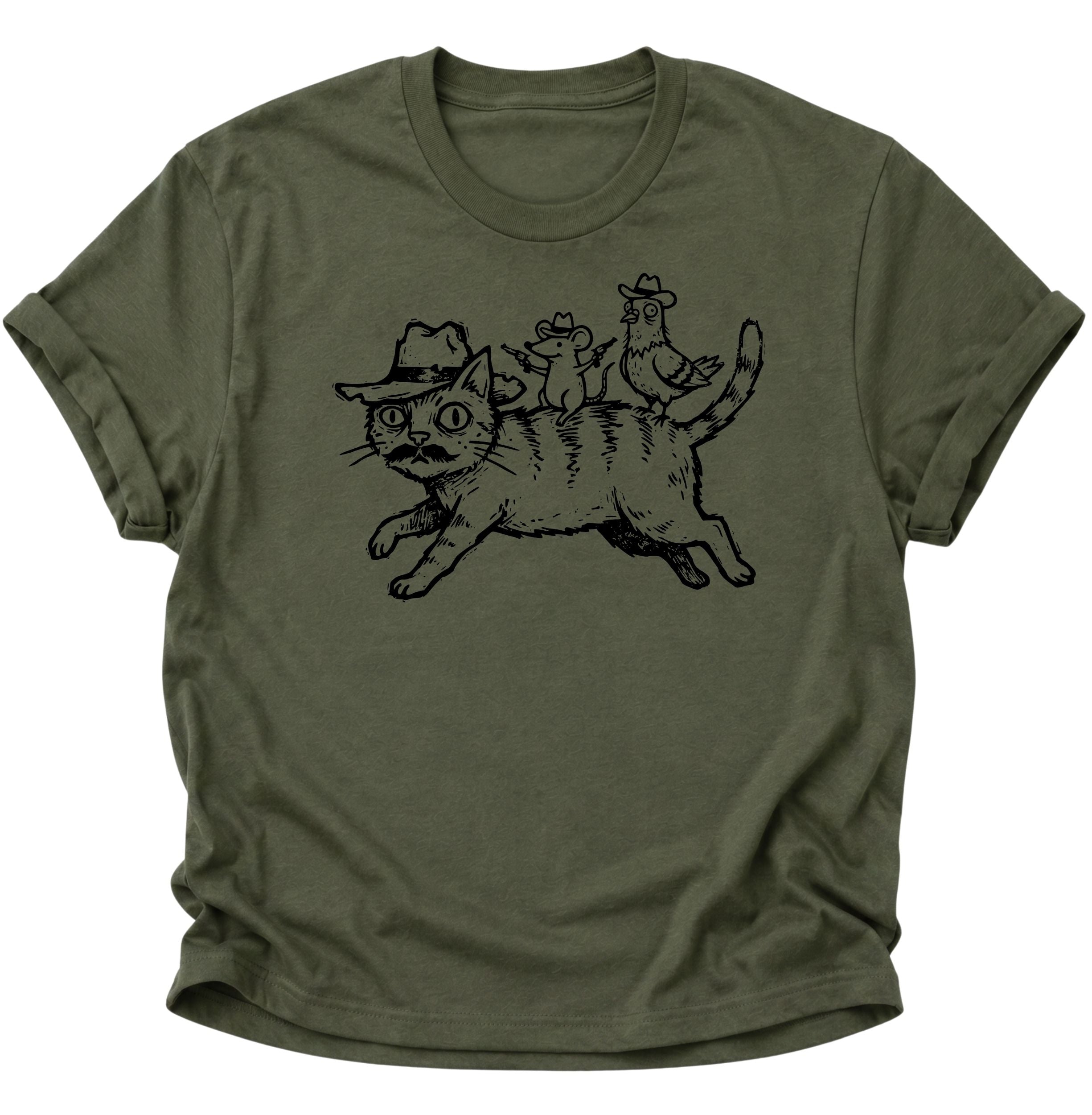 Crazy Cats Gang Unisex T-Shirt