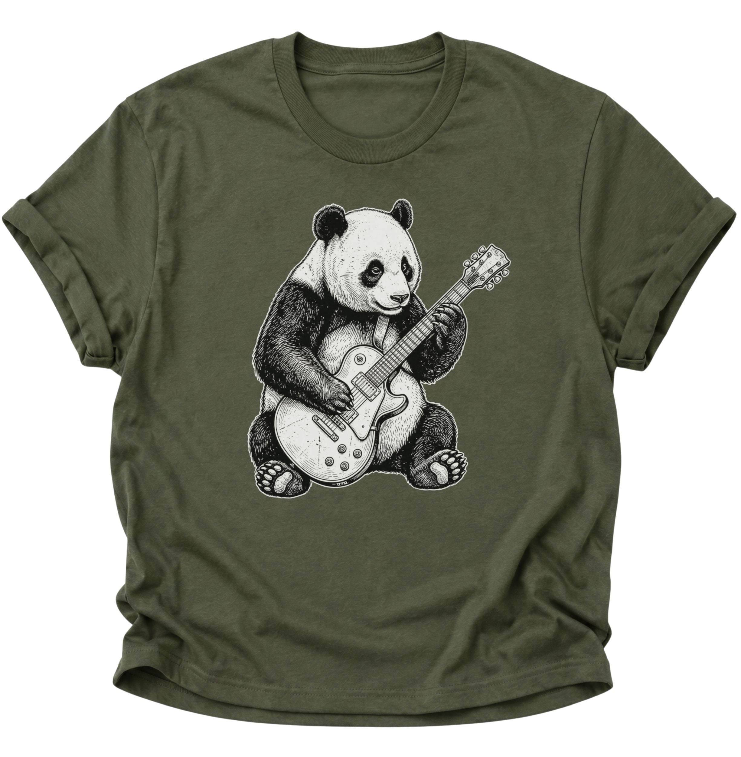 Panda Guitar Musician Unisex T-Shirt
