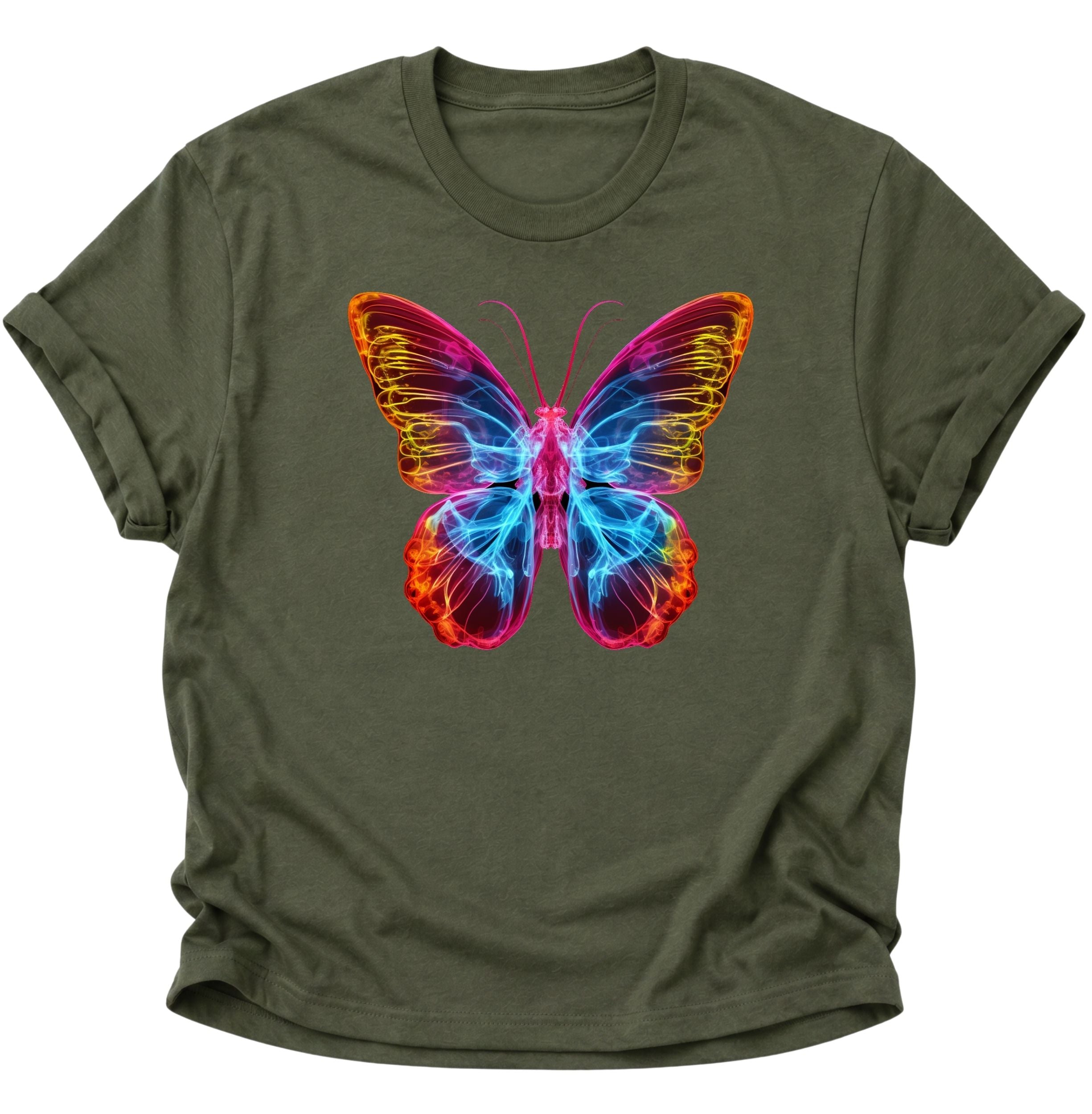 Butterfly Neon Unisex T-Shirt