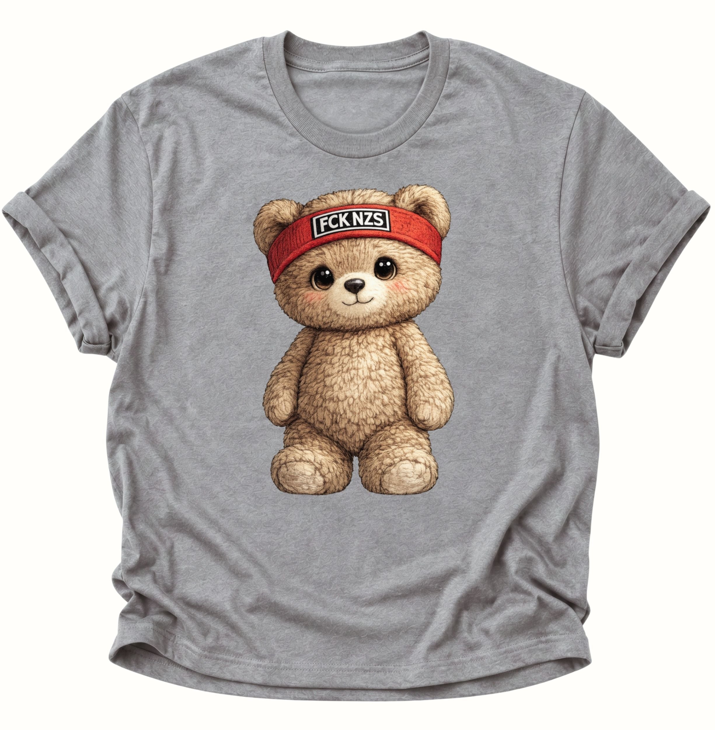 Cute Teddy FCK NZS Unisex T-Shirt