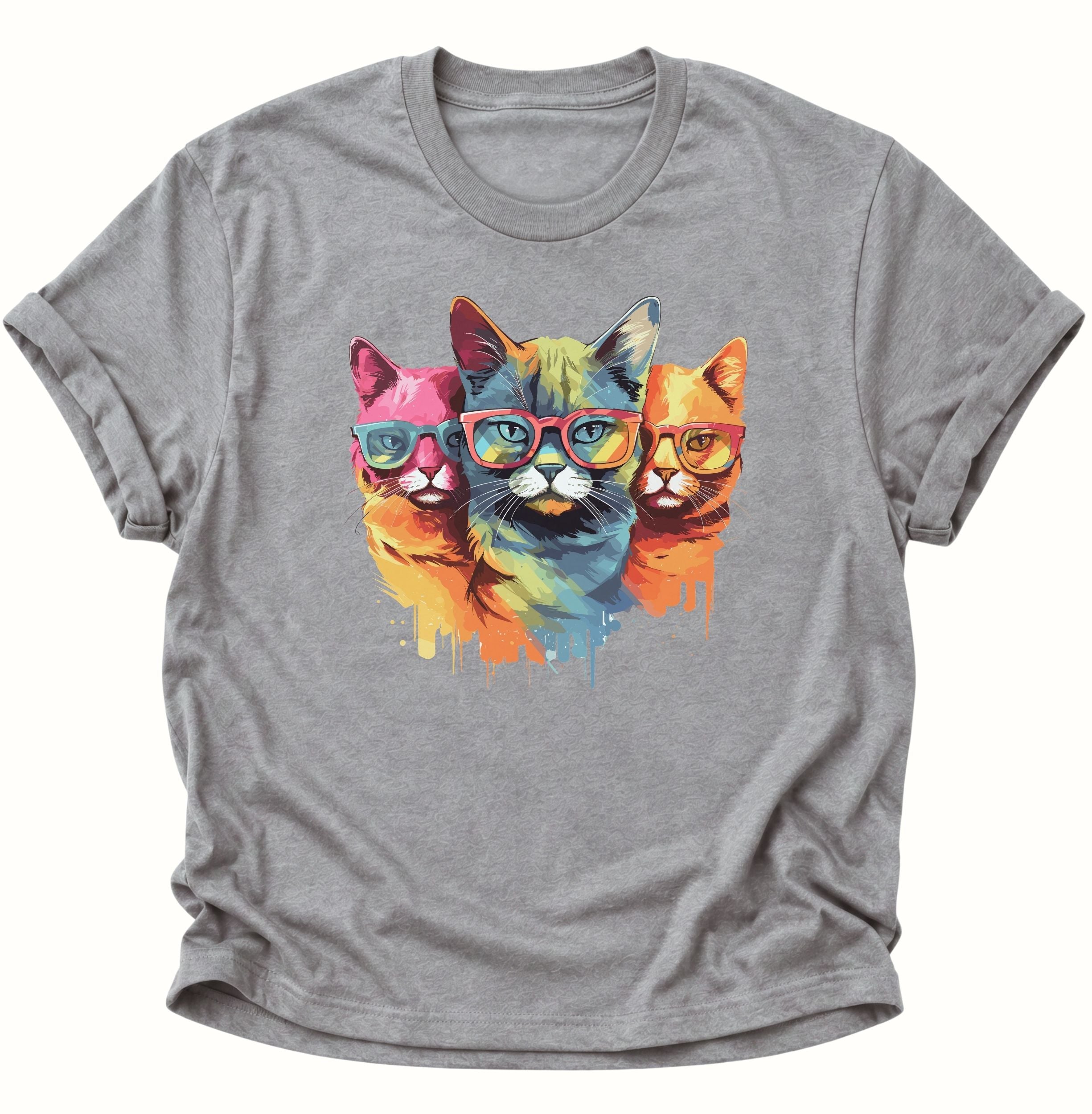 Three Cats Unisex T-Shirt