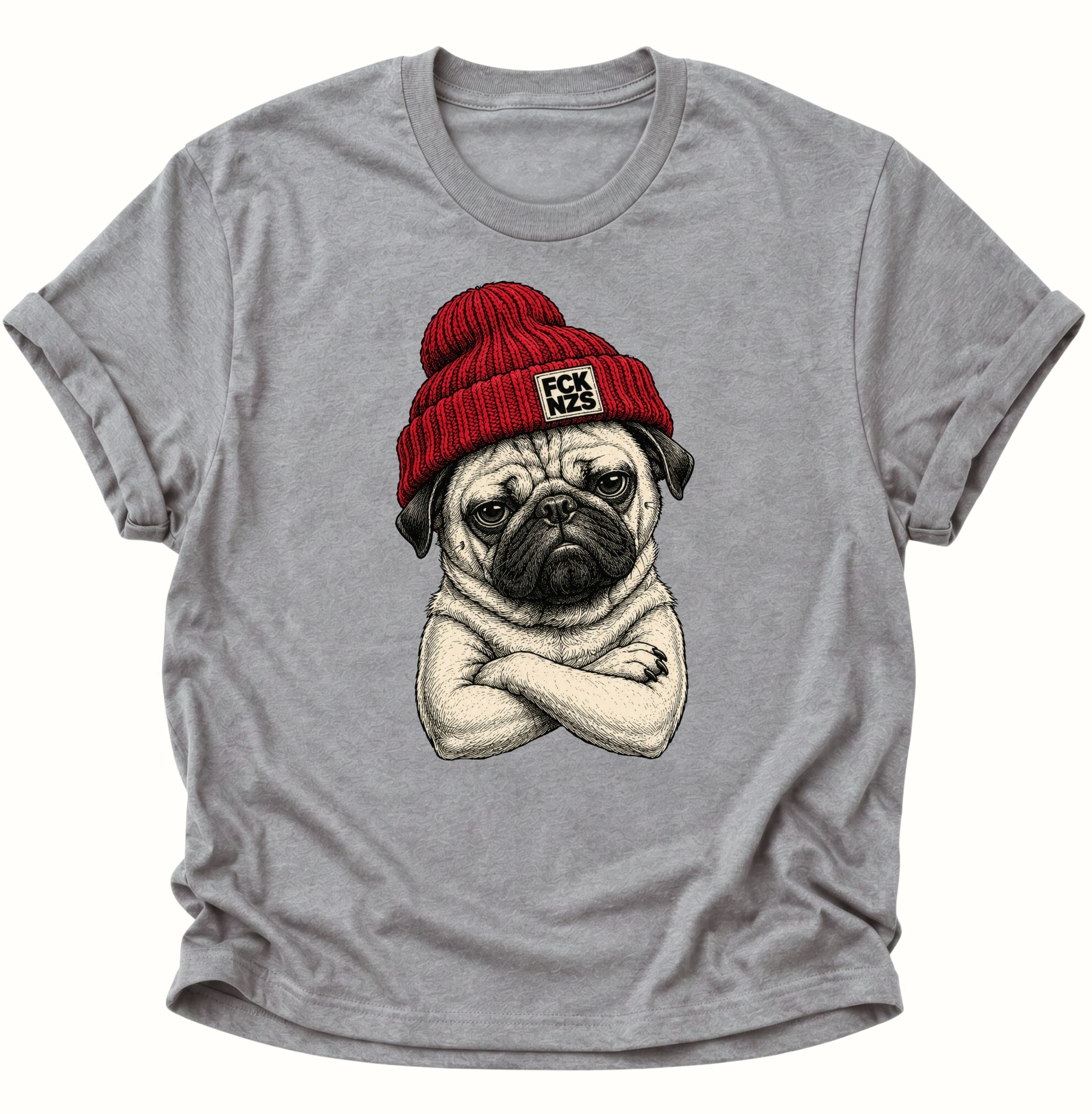 FCK NZS Pug Unisex T-Shirt