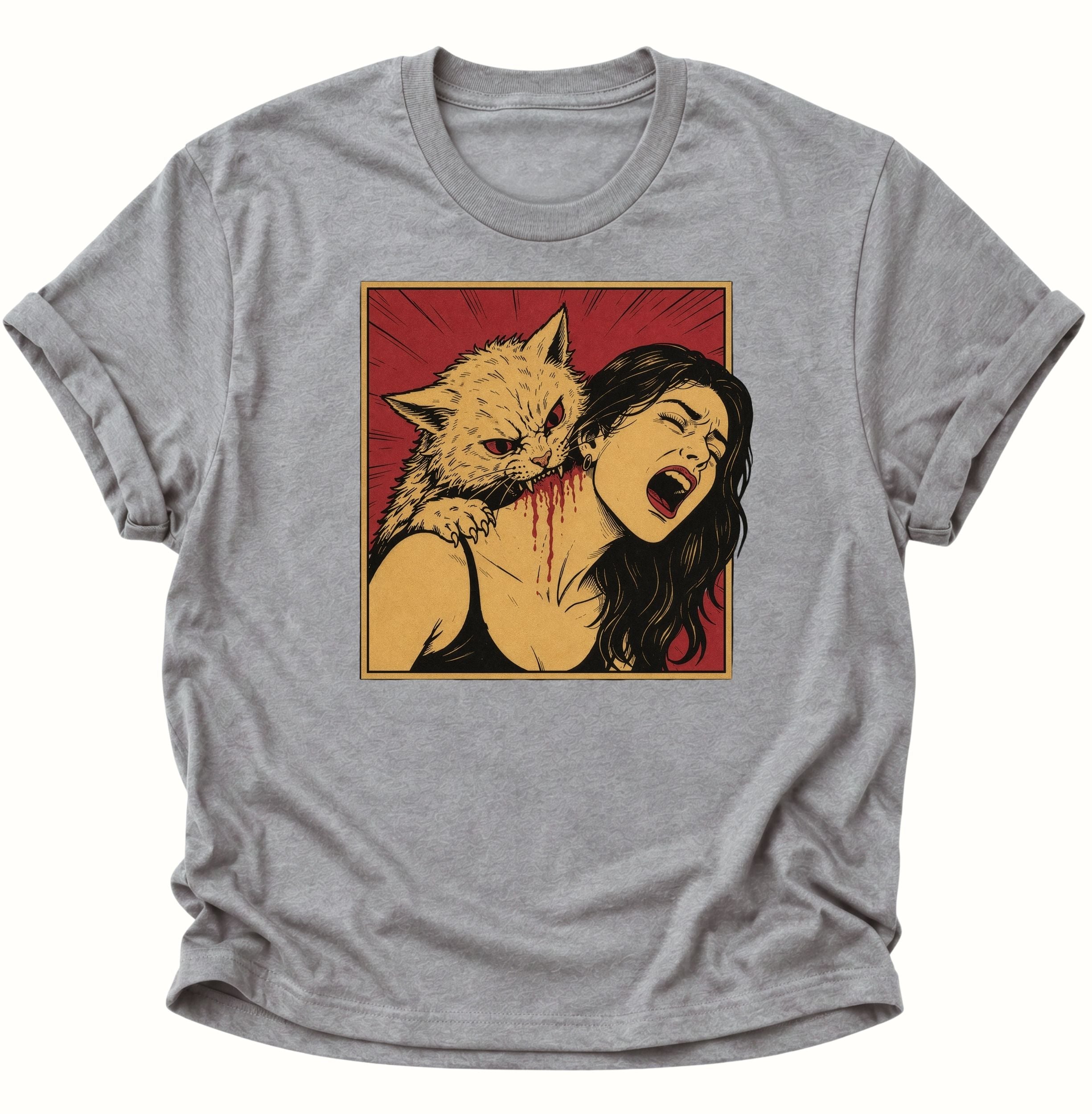 Vampier Katze Unisex T-Shirt