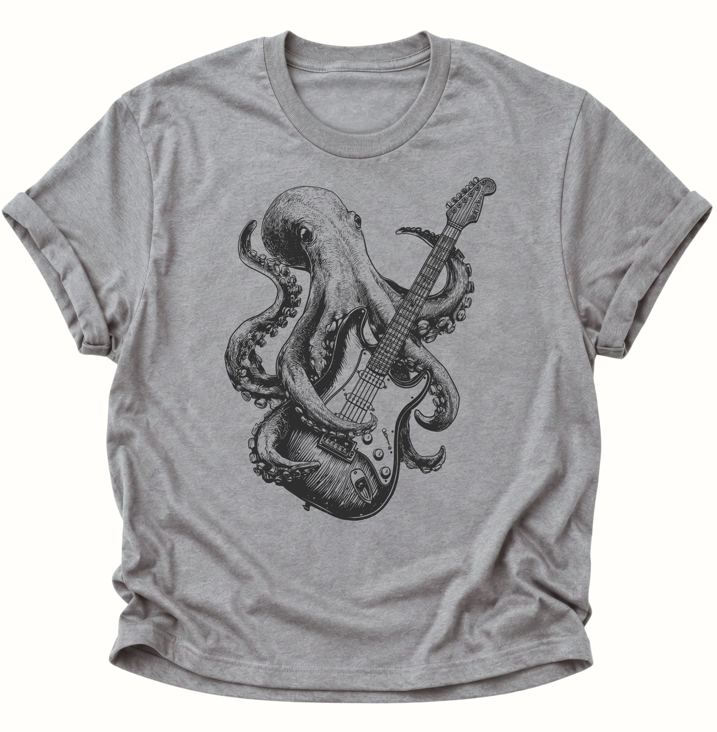 Kraken Guitars Musician Unisex T-Shirt