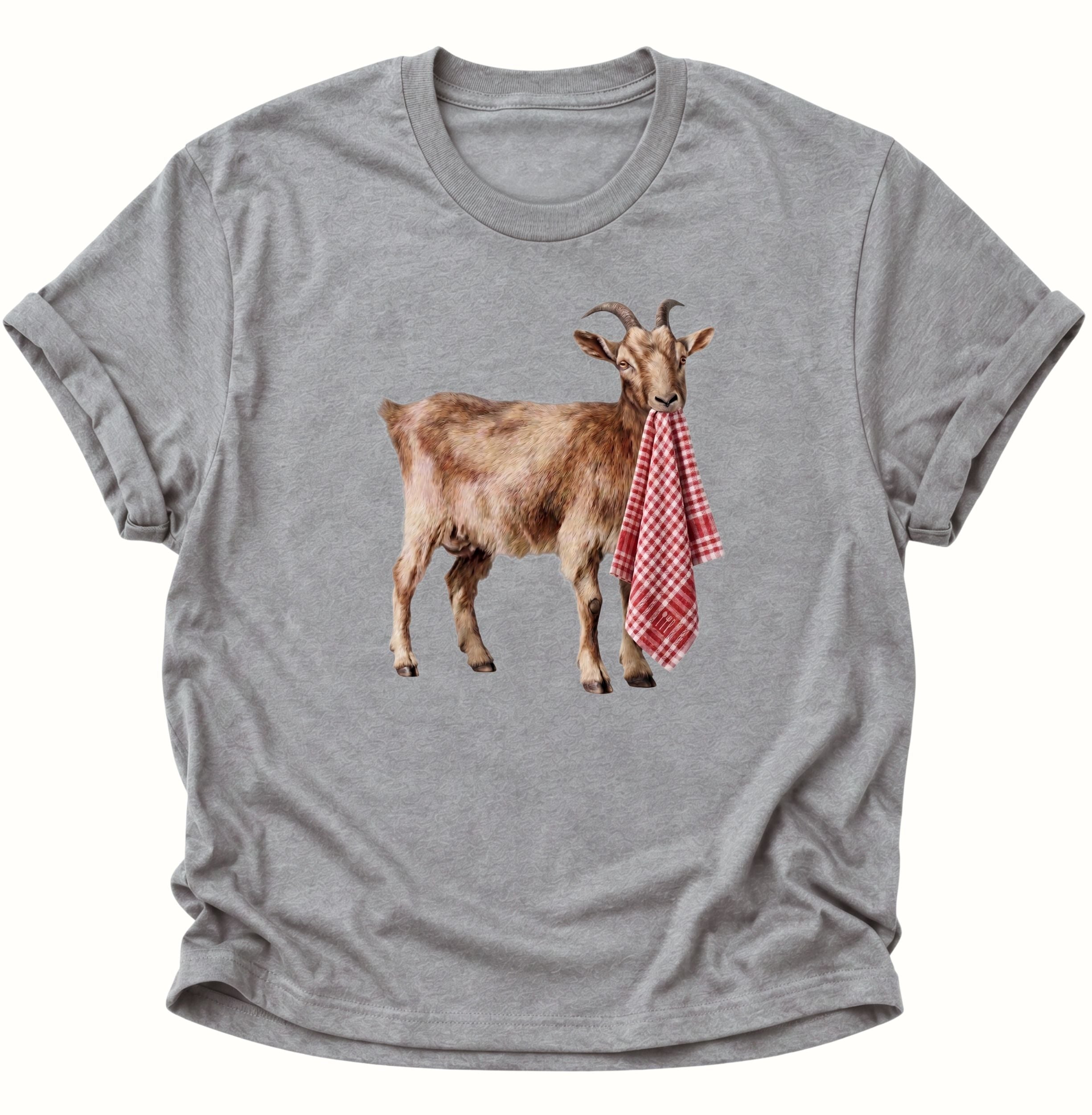 Ziege frist Handtuch Unisex T-Shirt