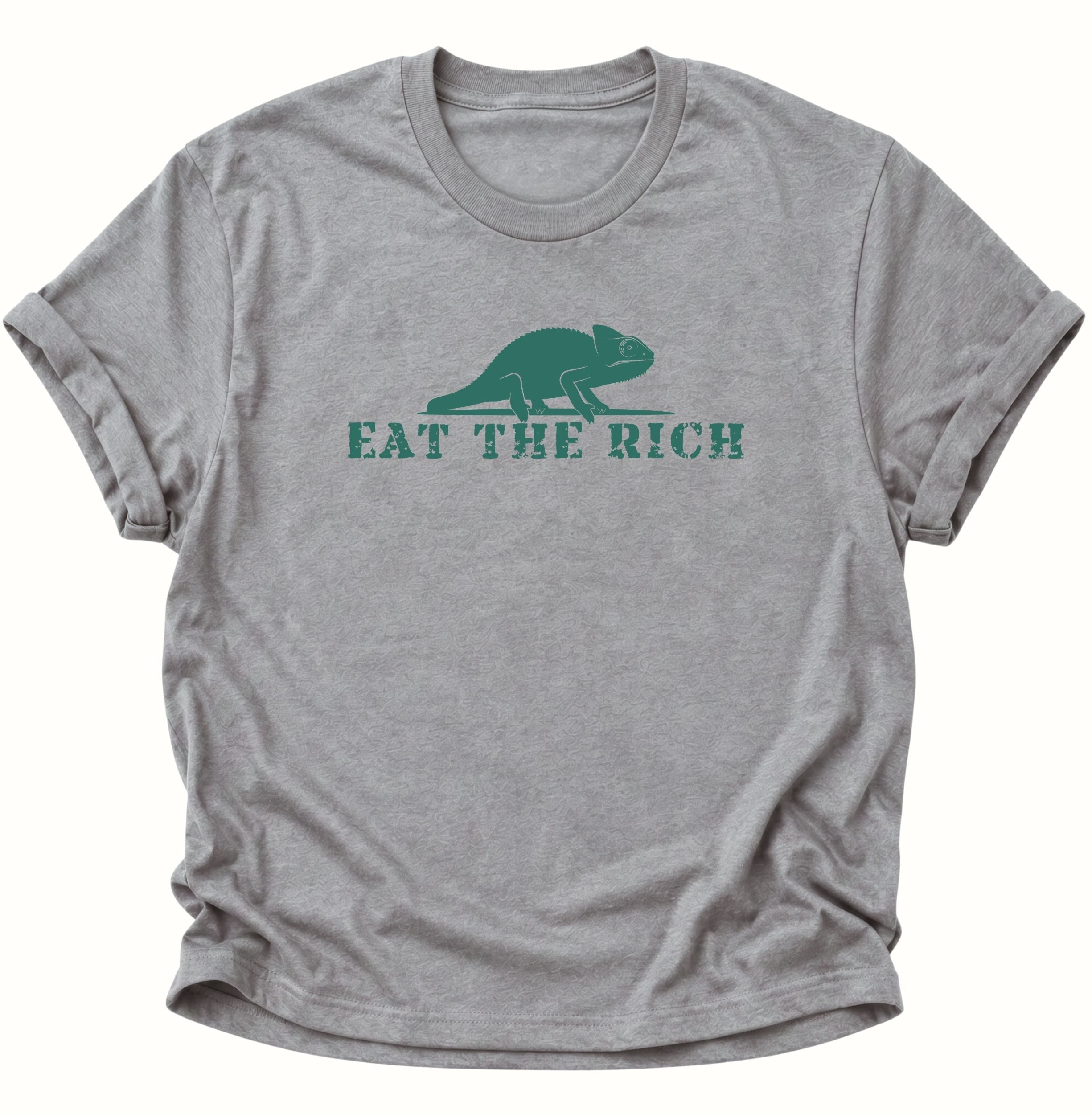 Eat the Rich Chameleon Unisex T-Shirt