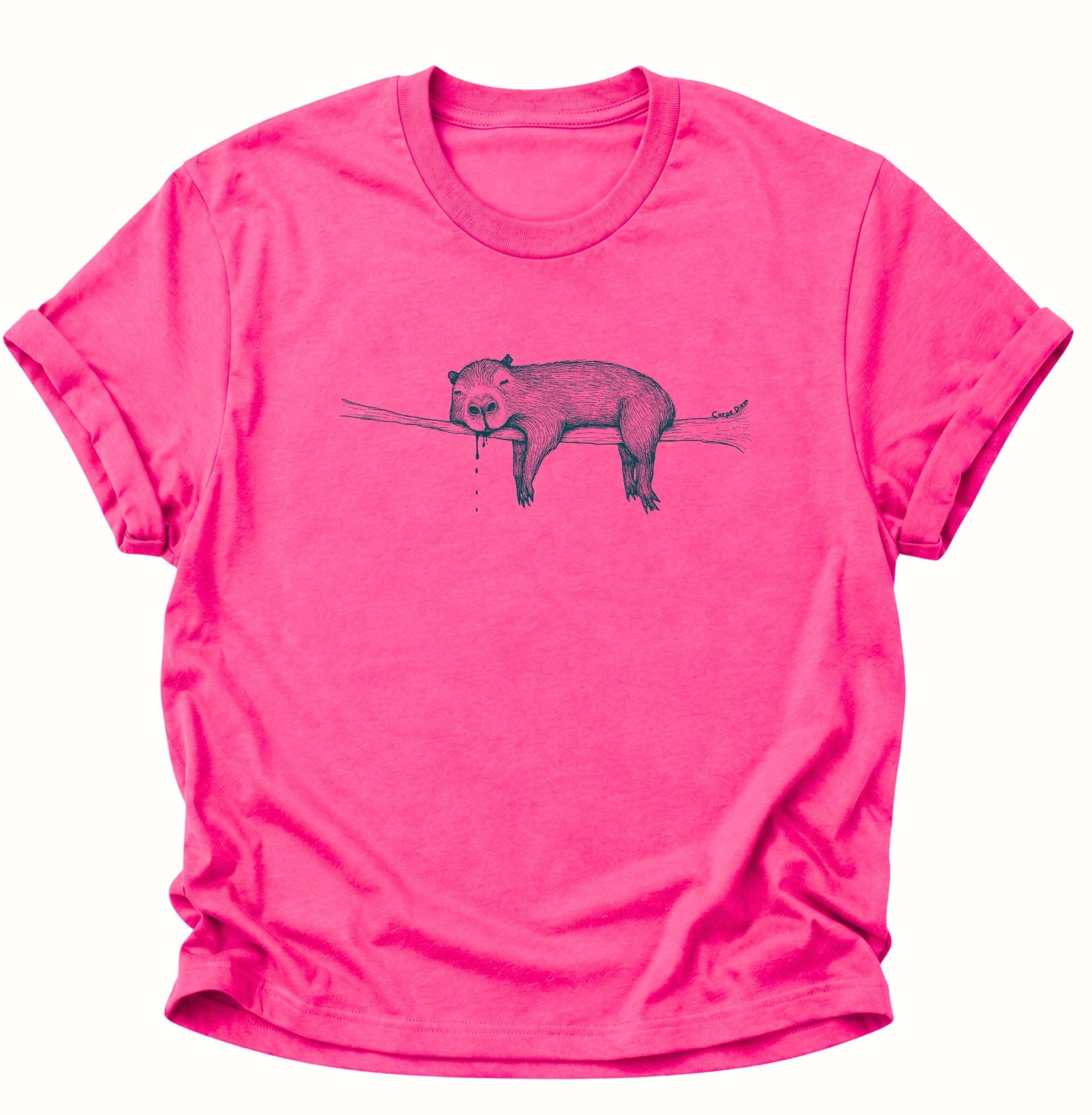 Carpe Diem Capybara Unisex T-Shirt