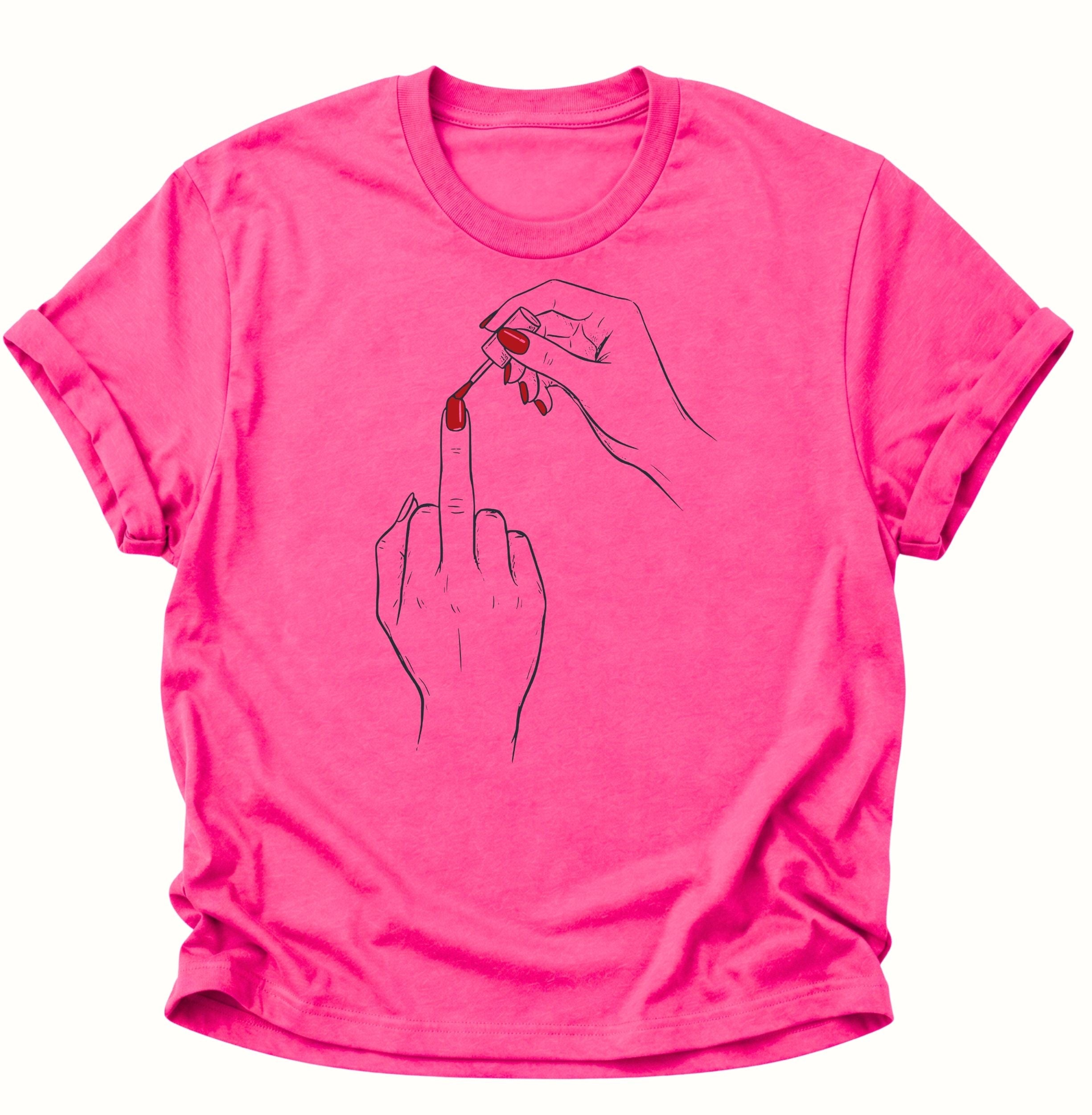 Middle Finger Unisex T-Shirt
