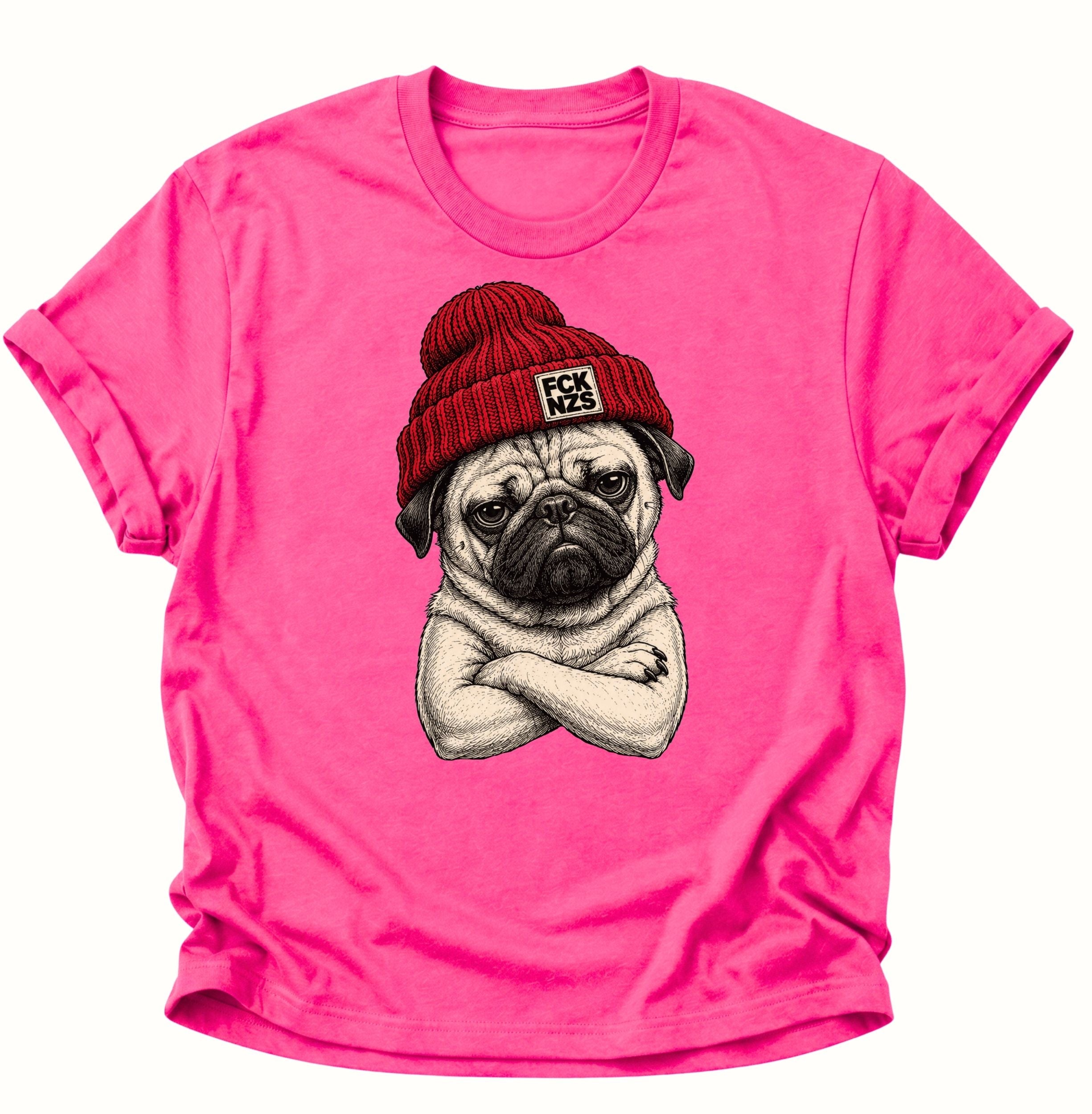 FCK NZS Pug Unisex T-Shirt