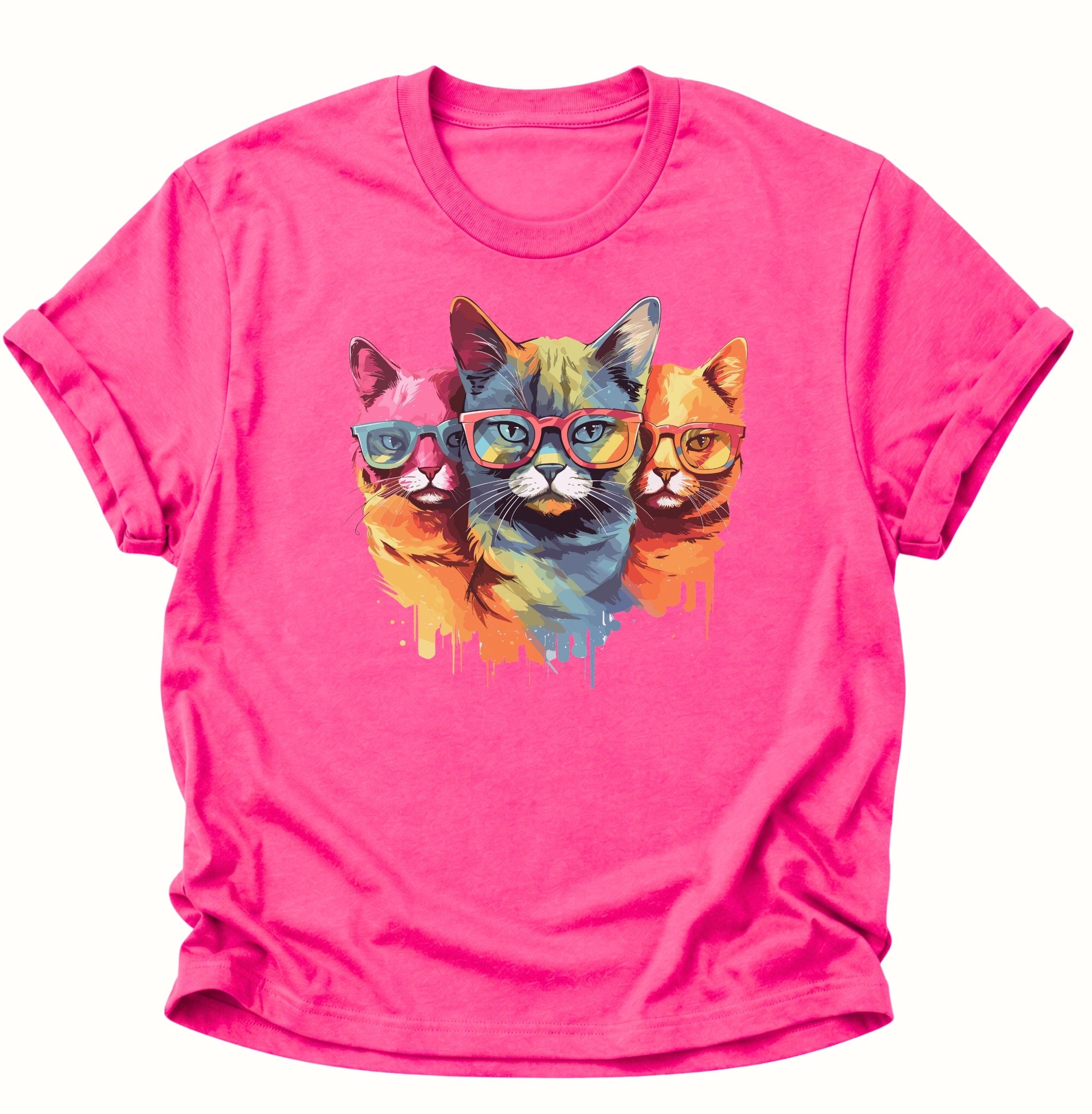 Three Cats Unisex T-Shirt