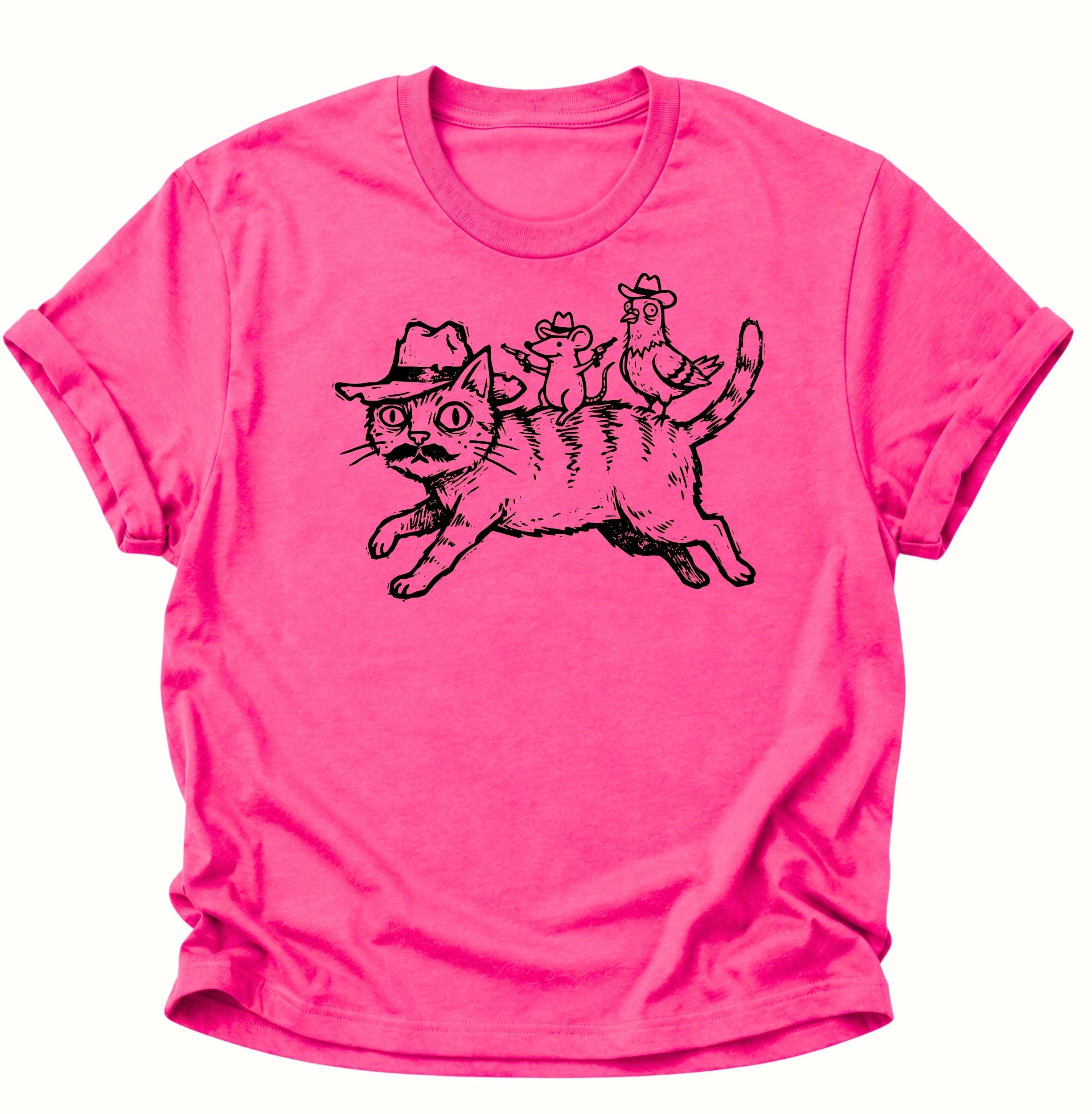 Crazy Cats Gang Unisex T-Shirt