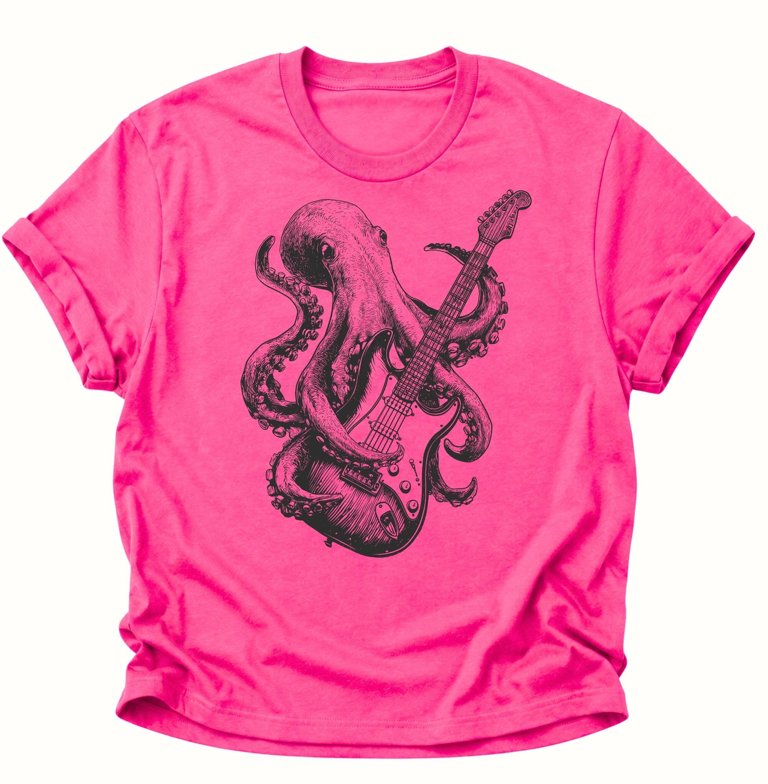 Kraken Guitars Musician Unisex T-Shirt