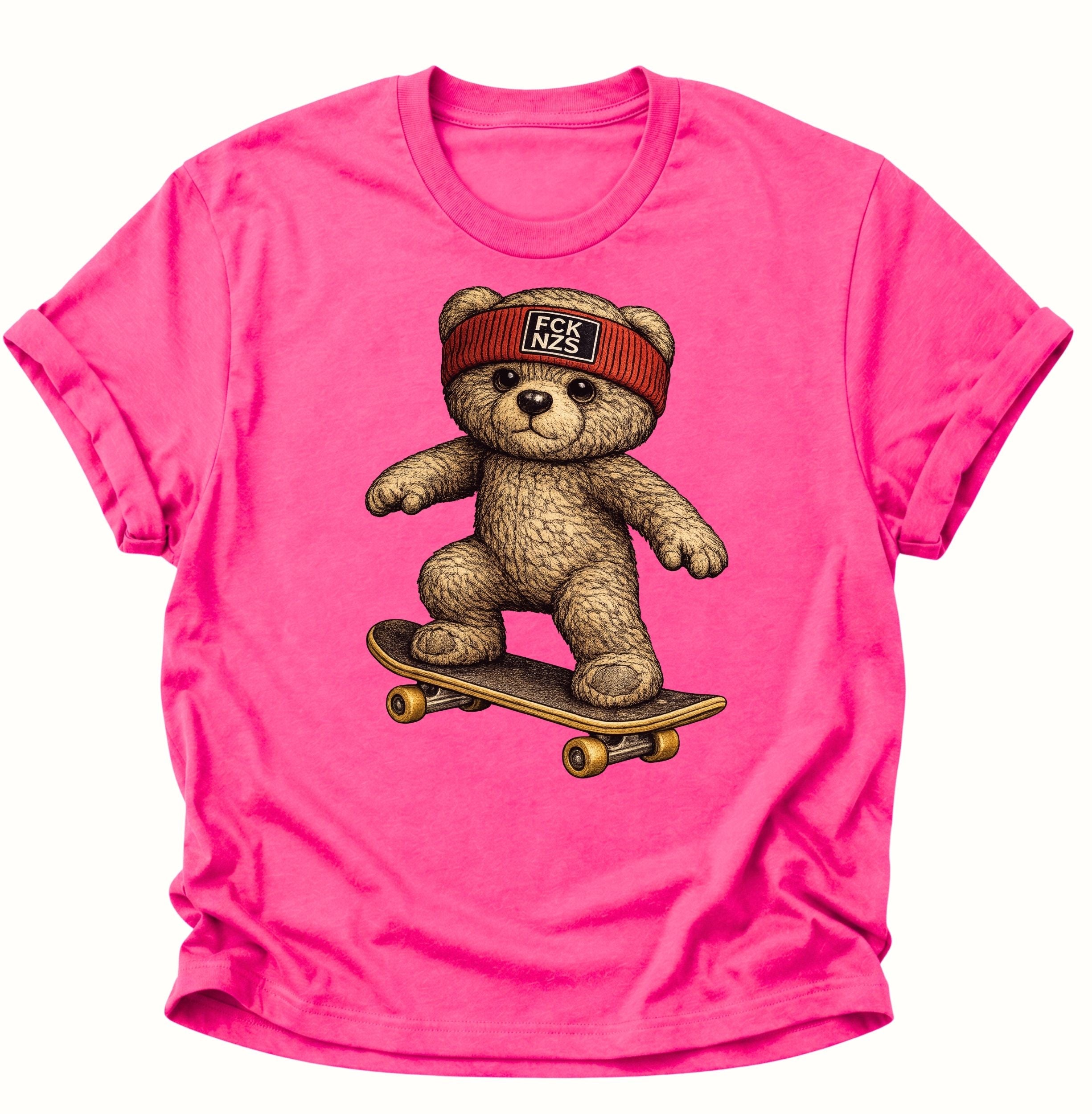 FCK NZS Skater Teddy Unisex T-Shirt