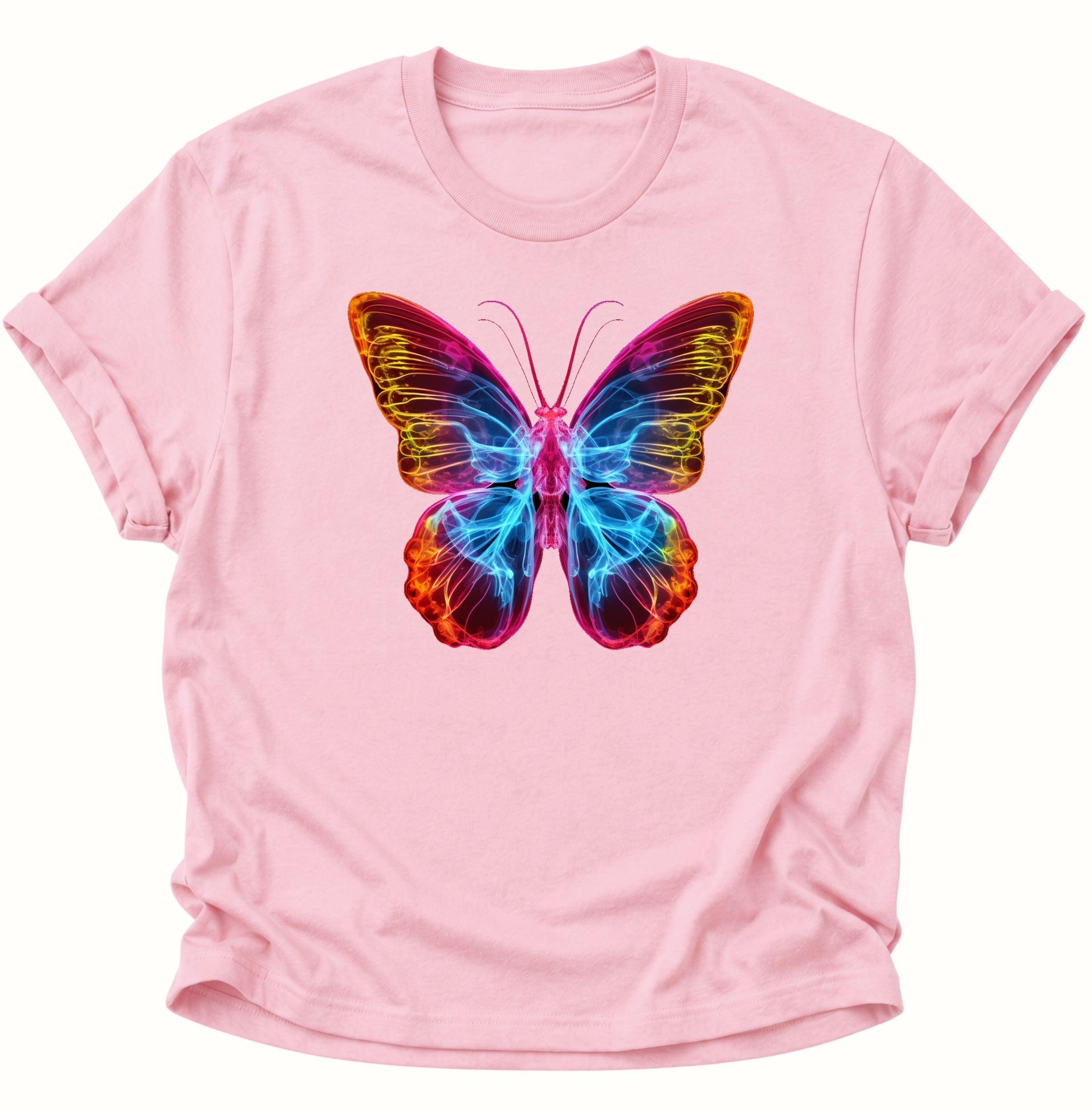 Butterfly Neon Unisex T-Shirt