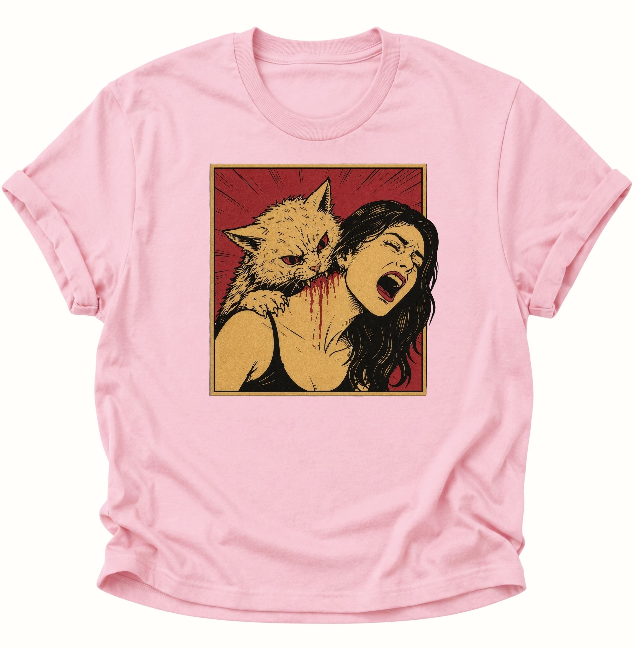Vampier Katze Unisex T-Shirt