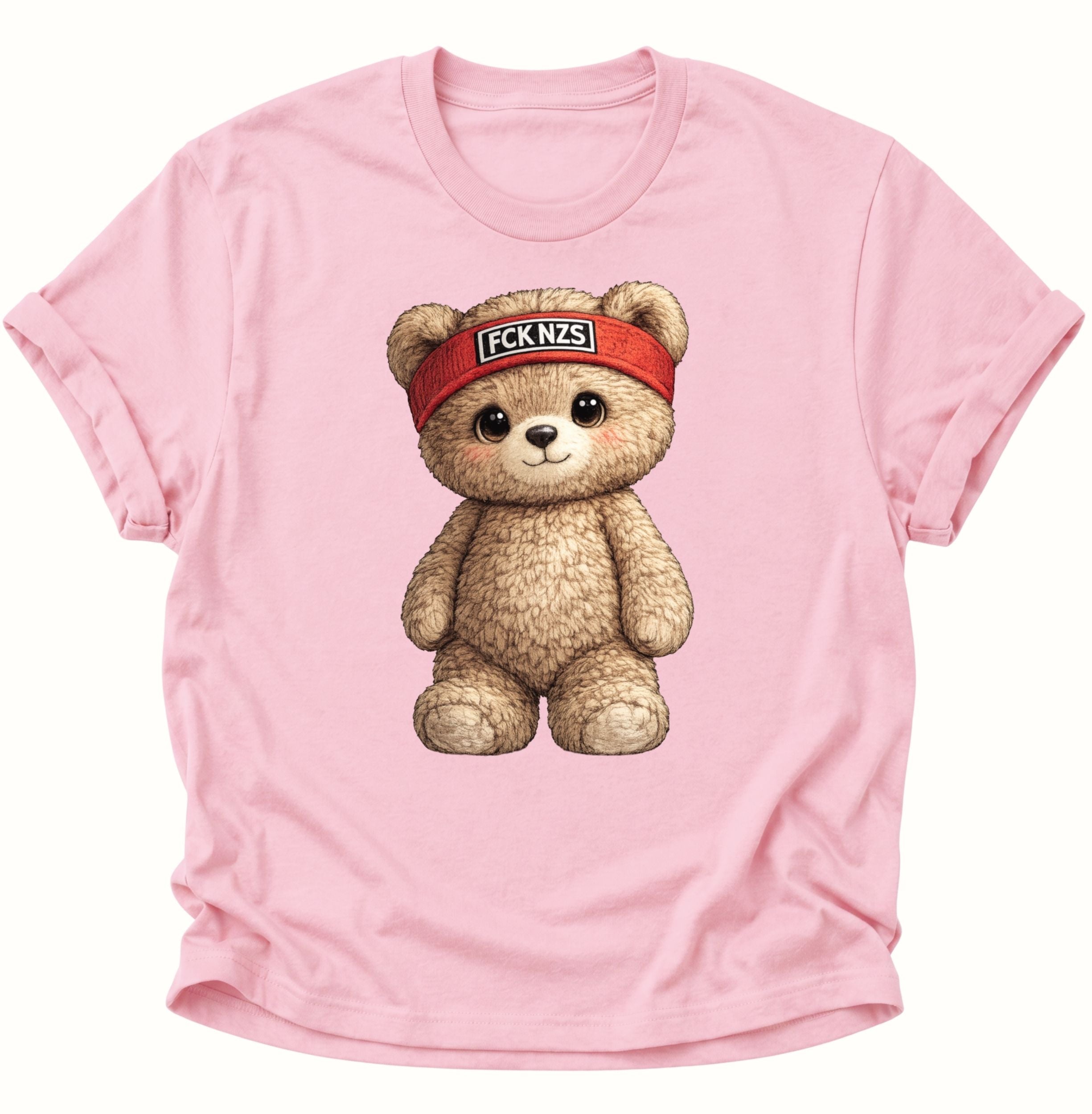 Cute Teddy FCK NZS Unisex T-Shirt