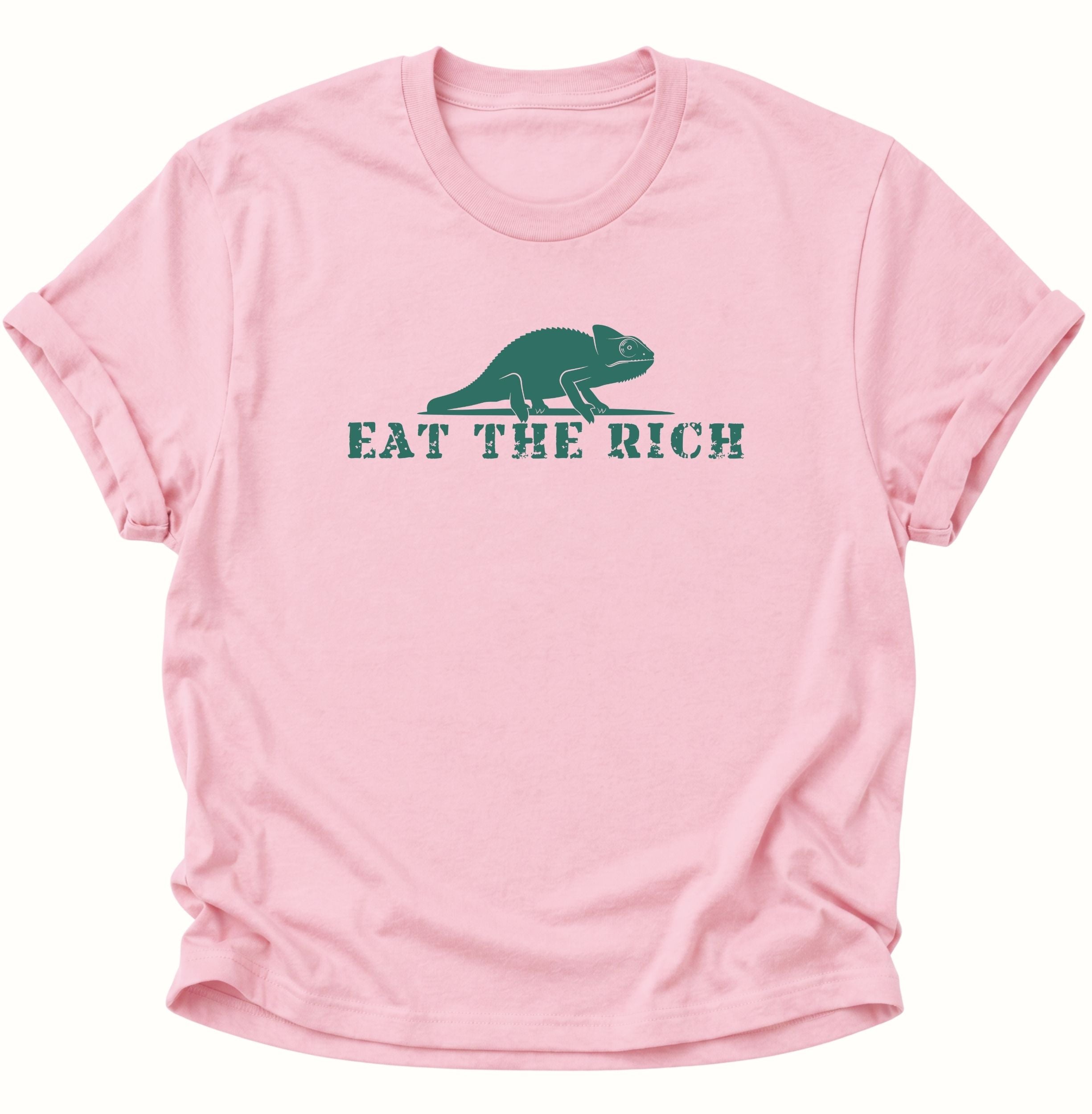 Eat the Rich Chameleon Unisex T-Shirt