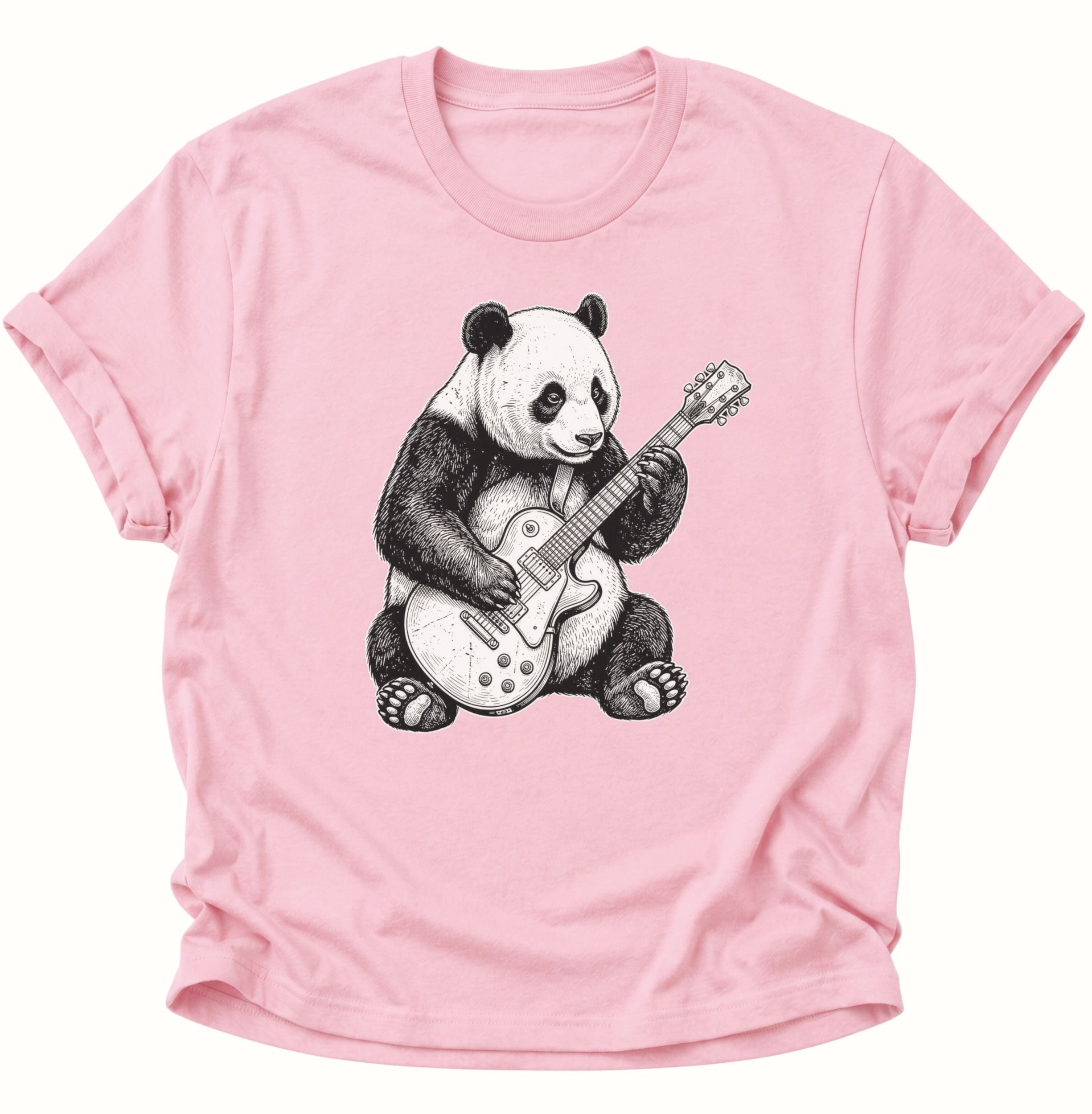 Panda Guitar Musician Unisex T-Shirt