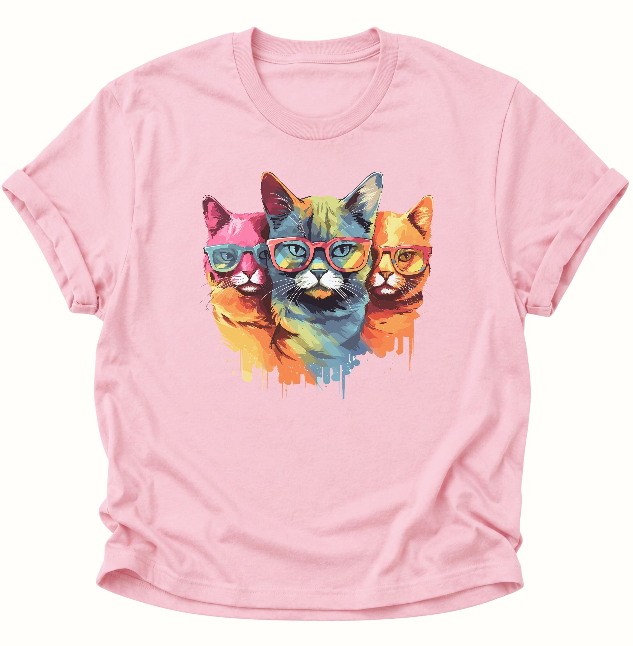 Three Cats Unisex T-Shirt