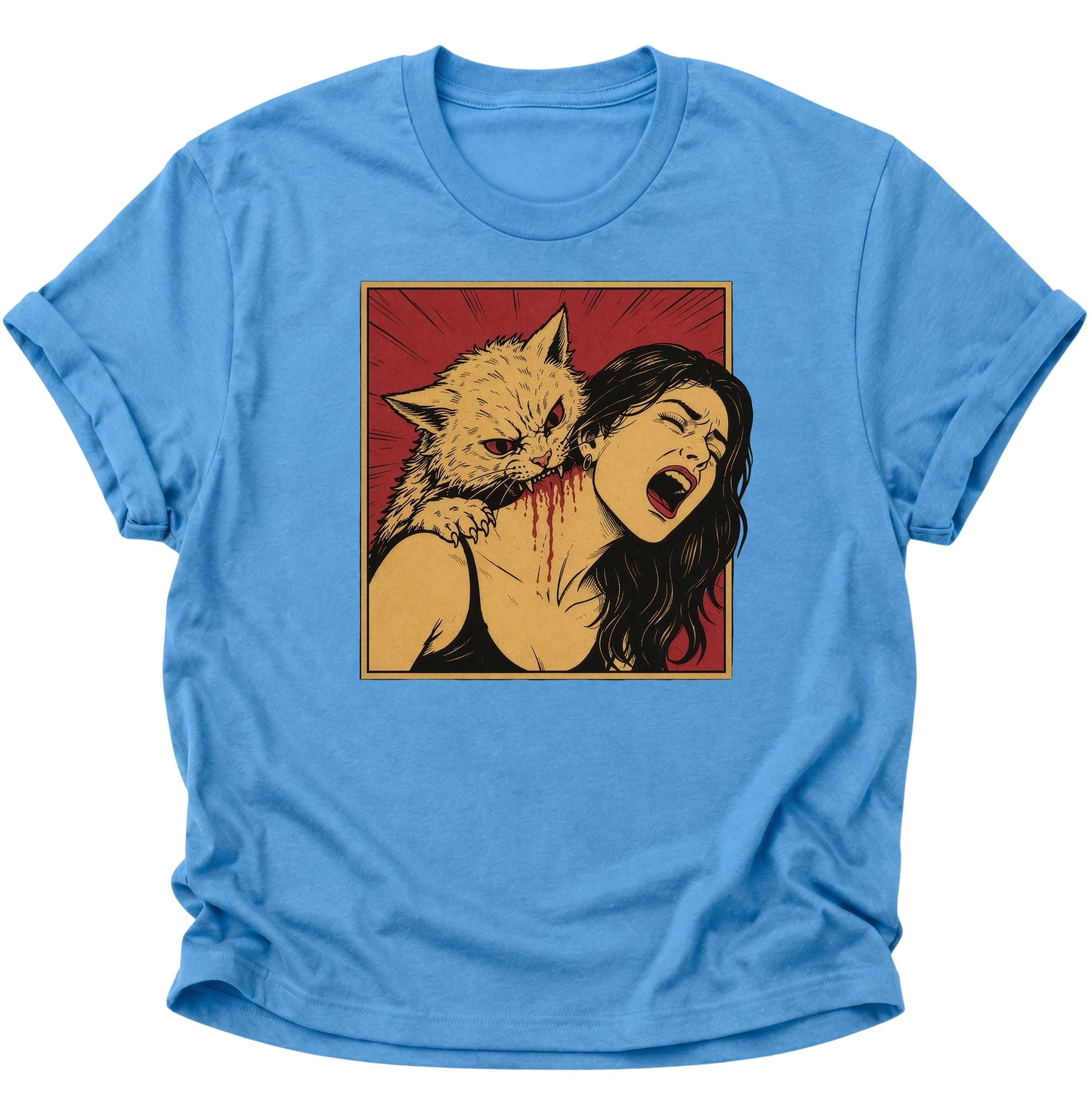 Vampier Katze Unisex T-Shirt