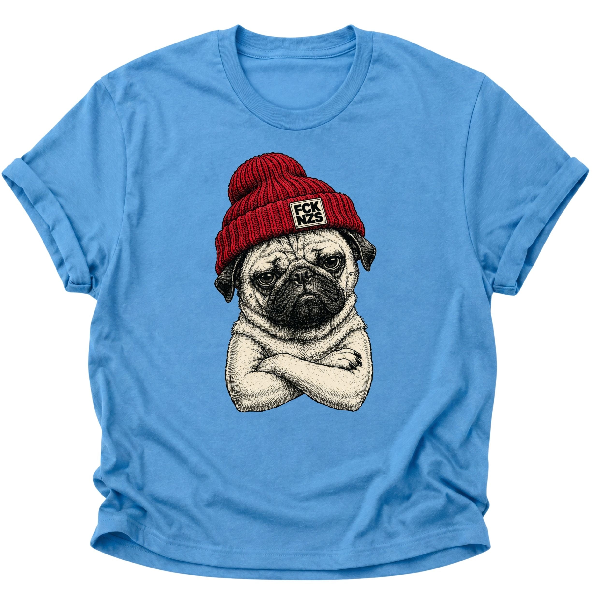 FCK NZS Pug Unisex T-Shirt