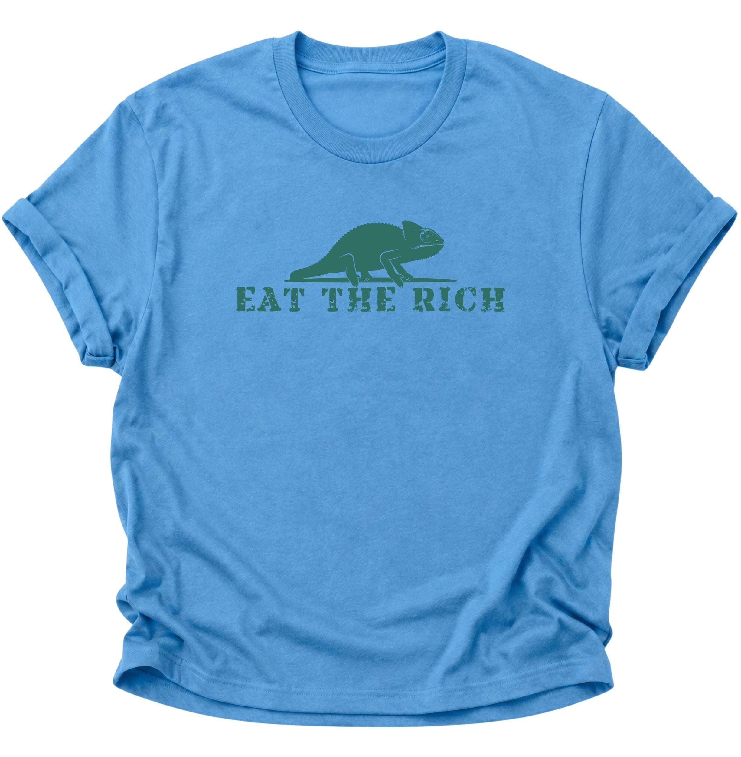 Eat the Rich Chameleon Unisex T-Shirt