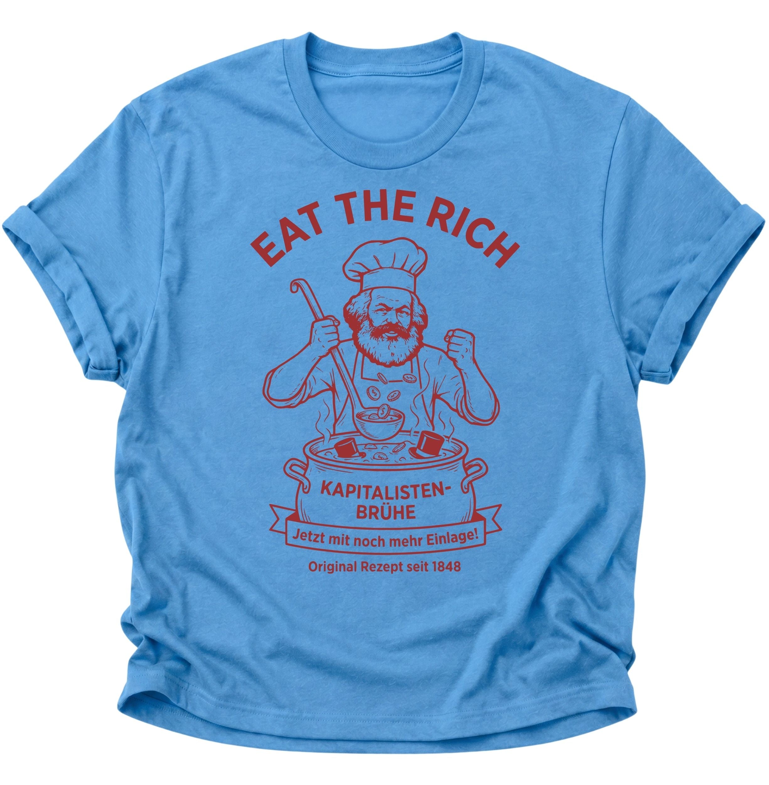Eat the rich Karl Marx Unisex T-Shirt