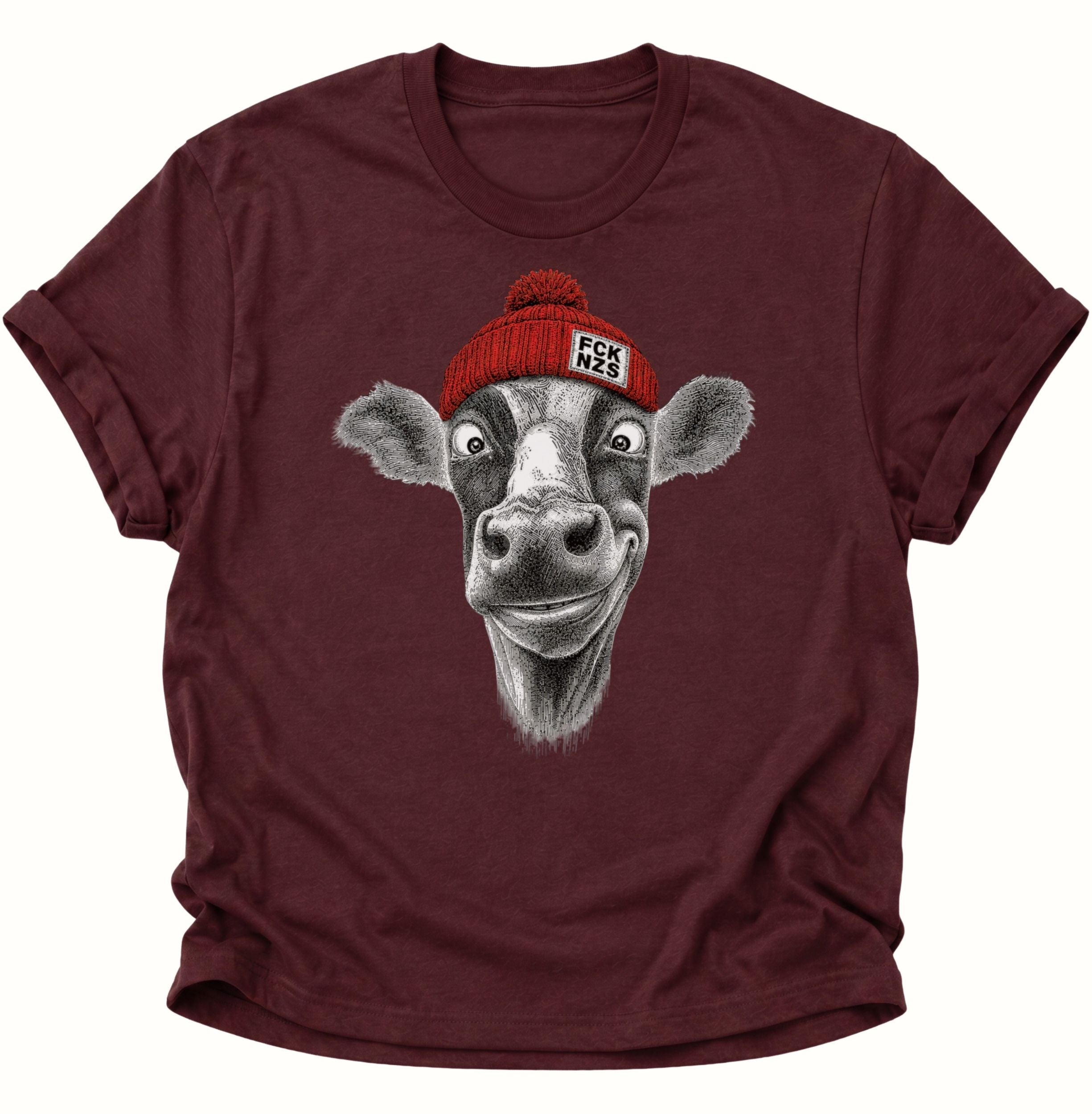 FCK NZS Cow Unisex T-Shirt