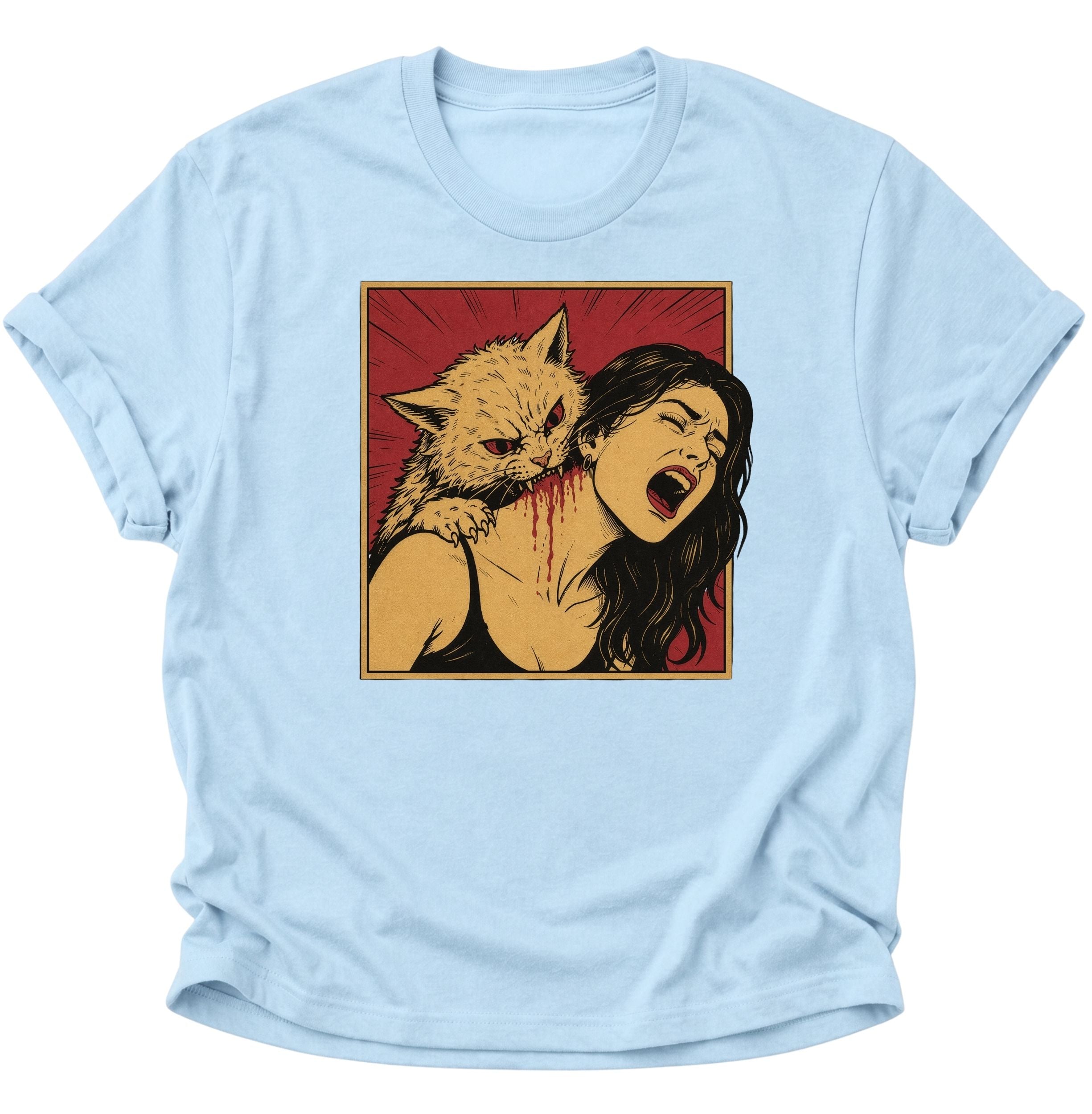 Vampier Katze Unisex T-Shirt