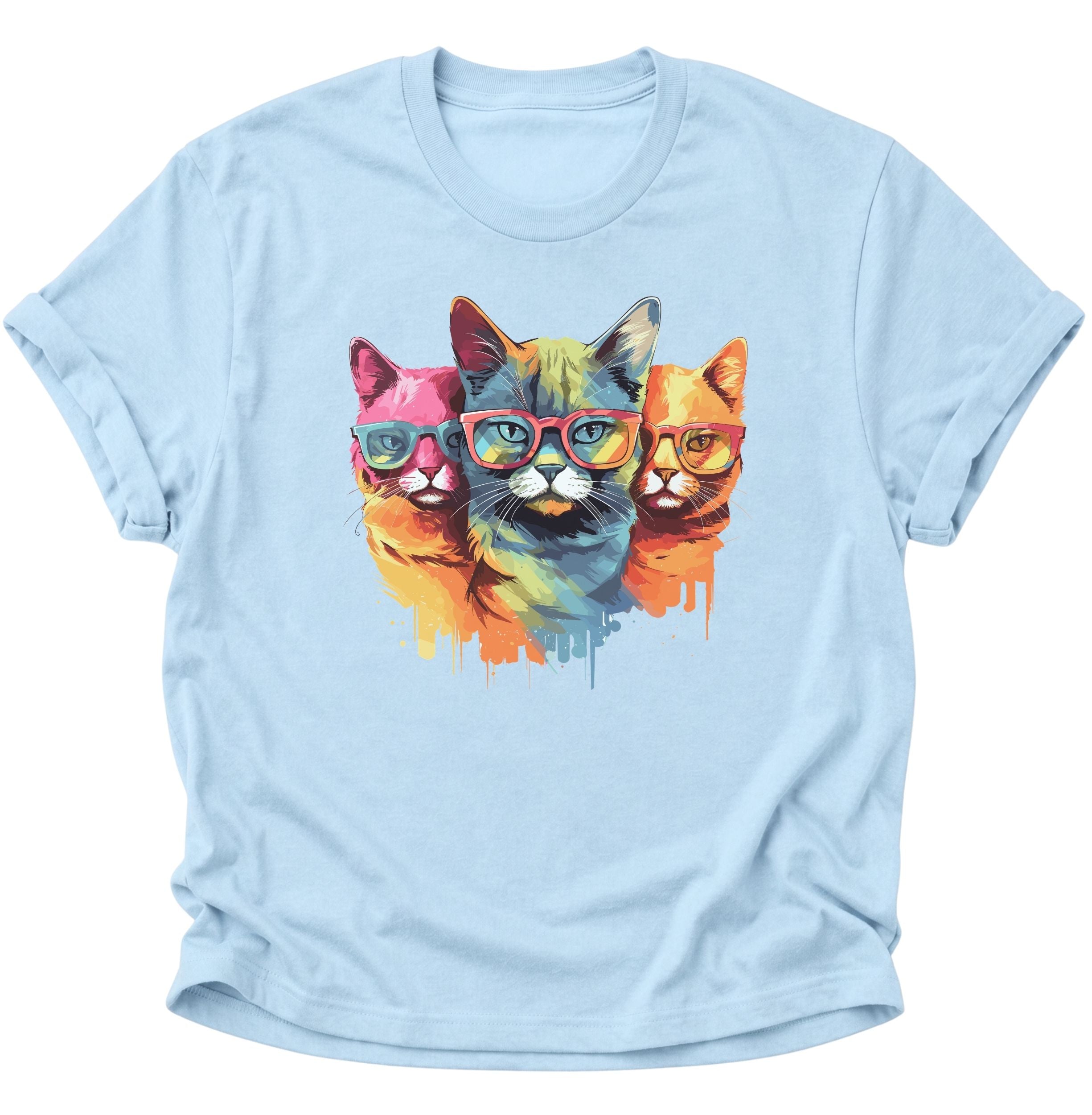 Three Cats Unisex T-Shirt