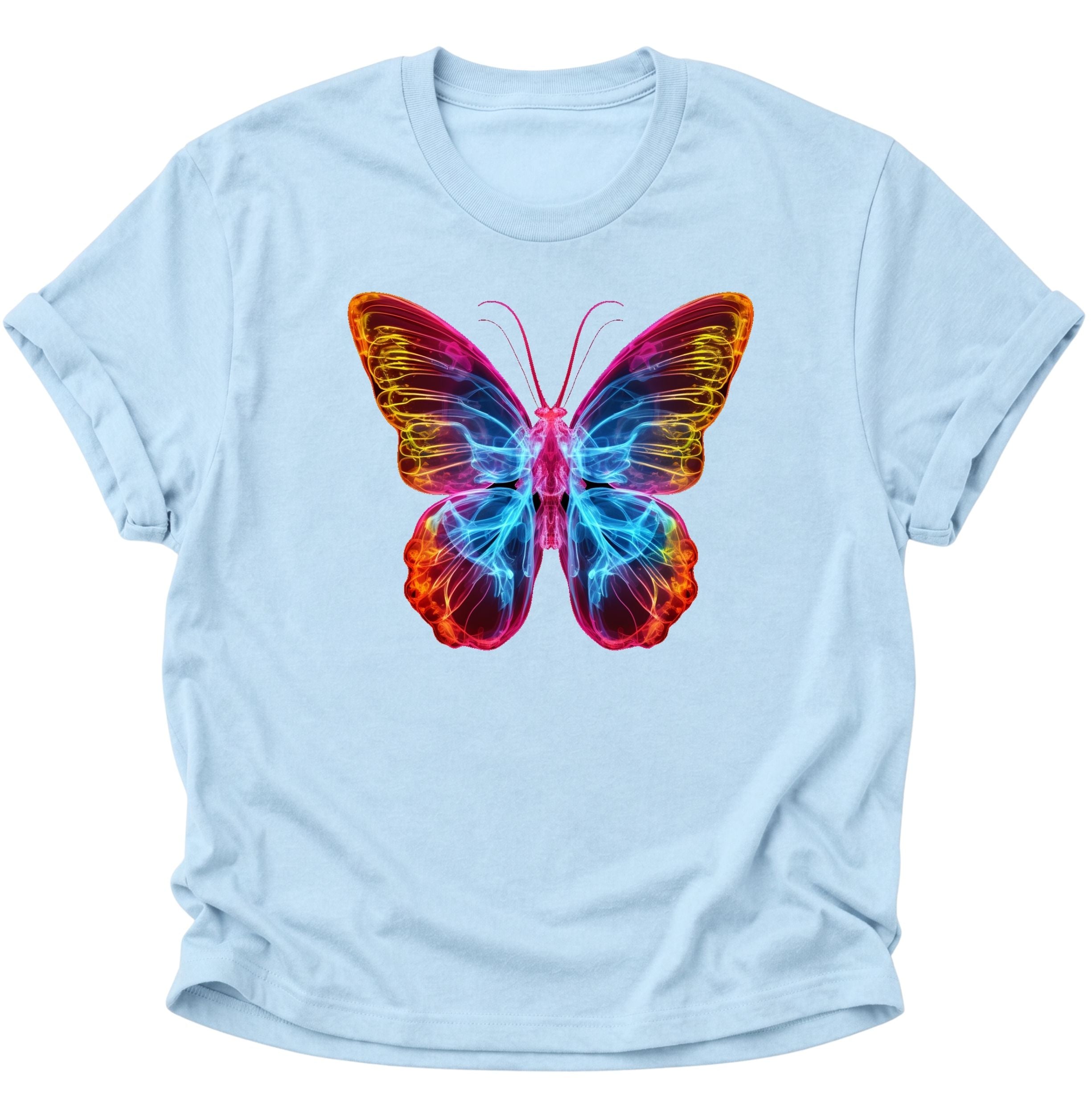Butterfly Neon Unisex T-Shirt