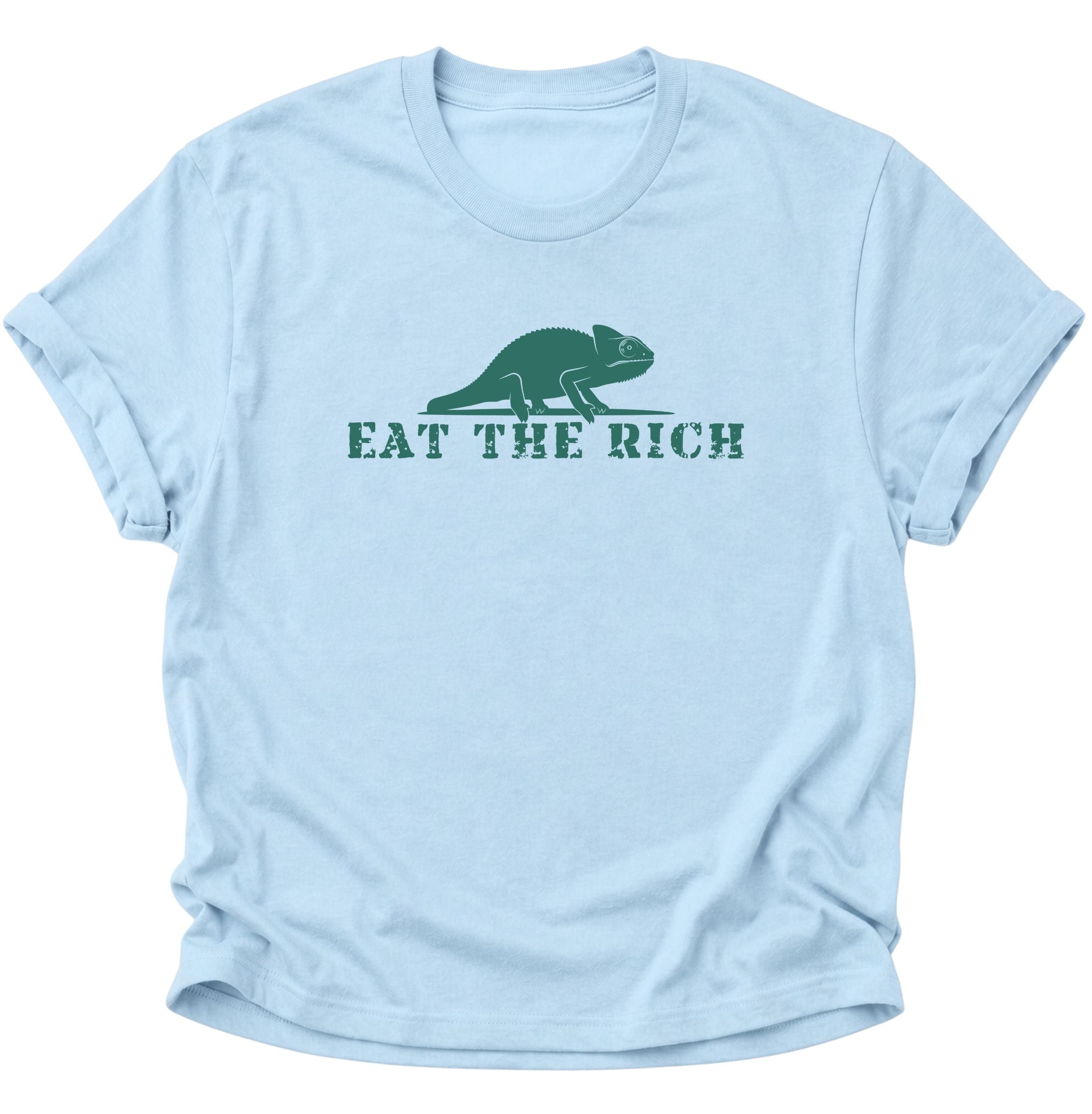 Eat the Rich Chameleon Unisex T-Shirt