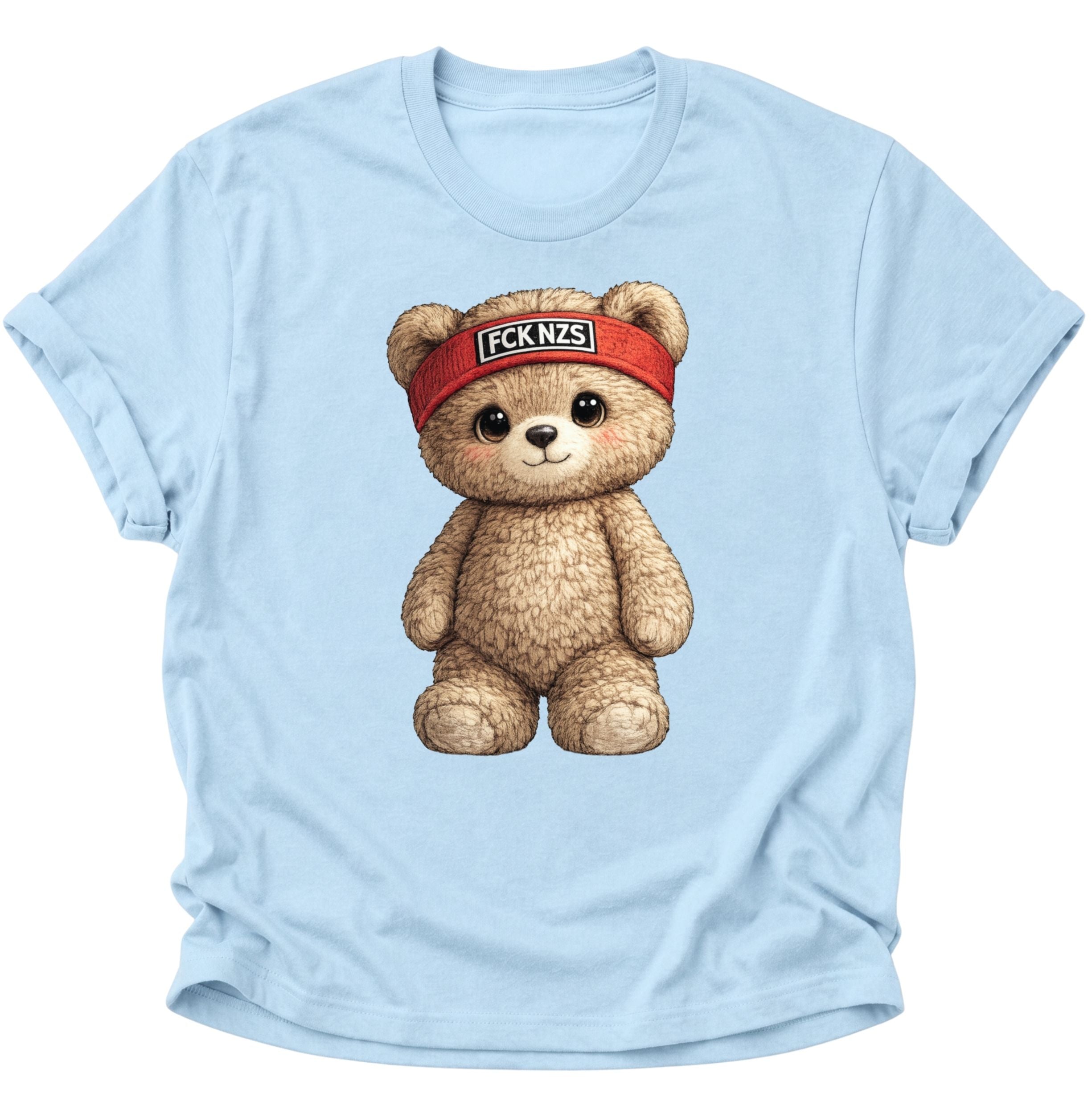 Cute Teddy FCK NZS Unisex T-Shirt